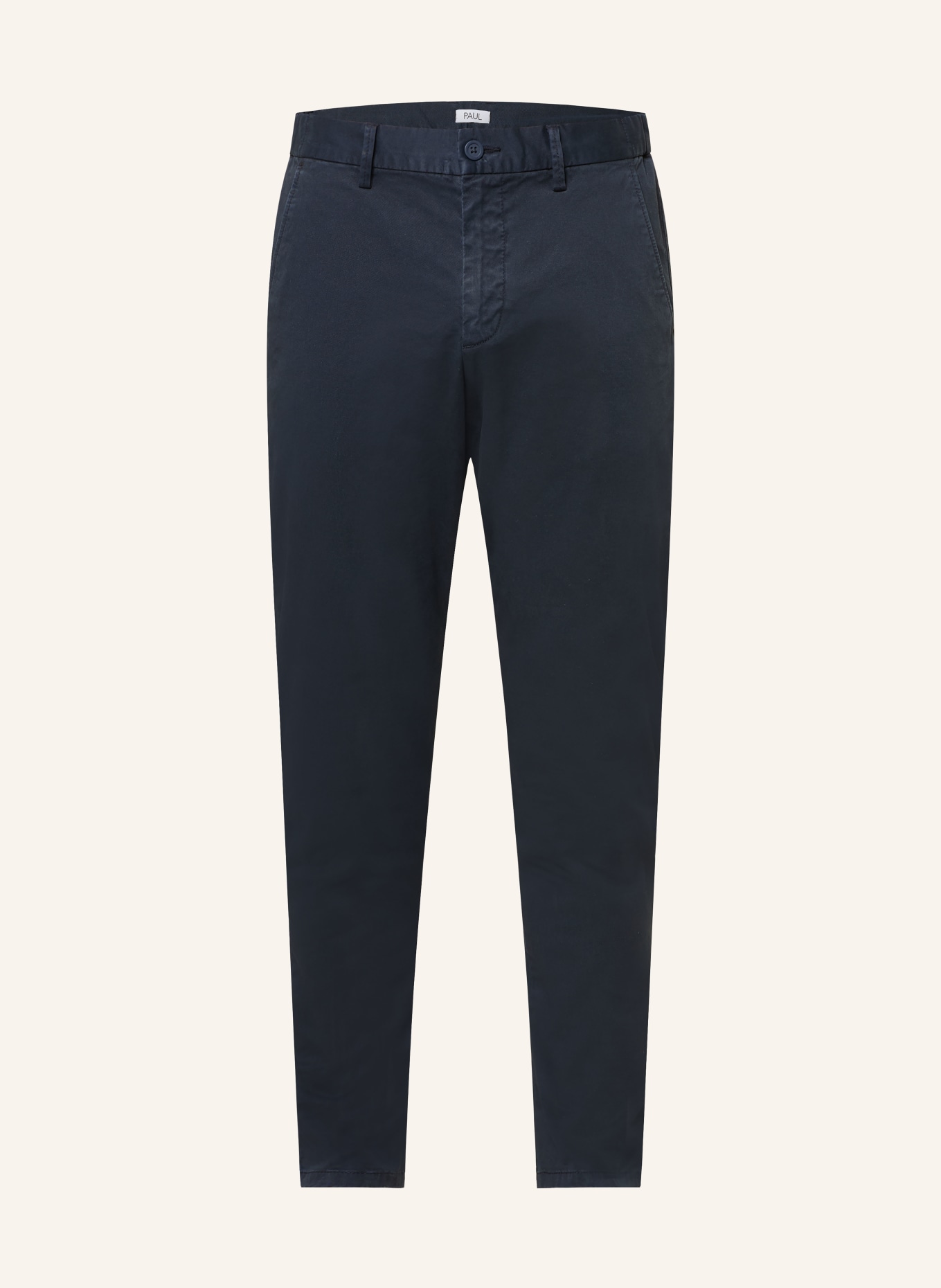 PAUL Regular fit chino pants: DARK BLUE