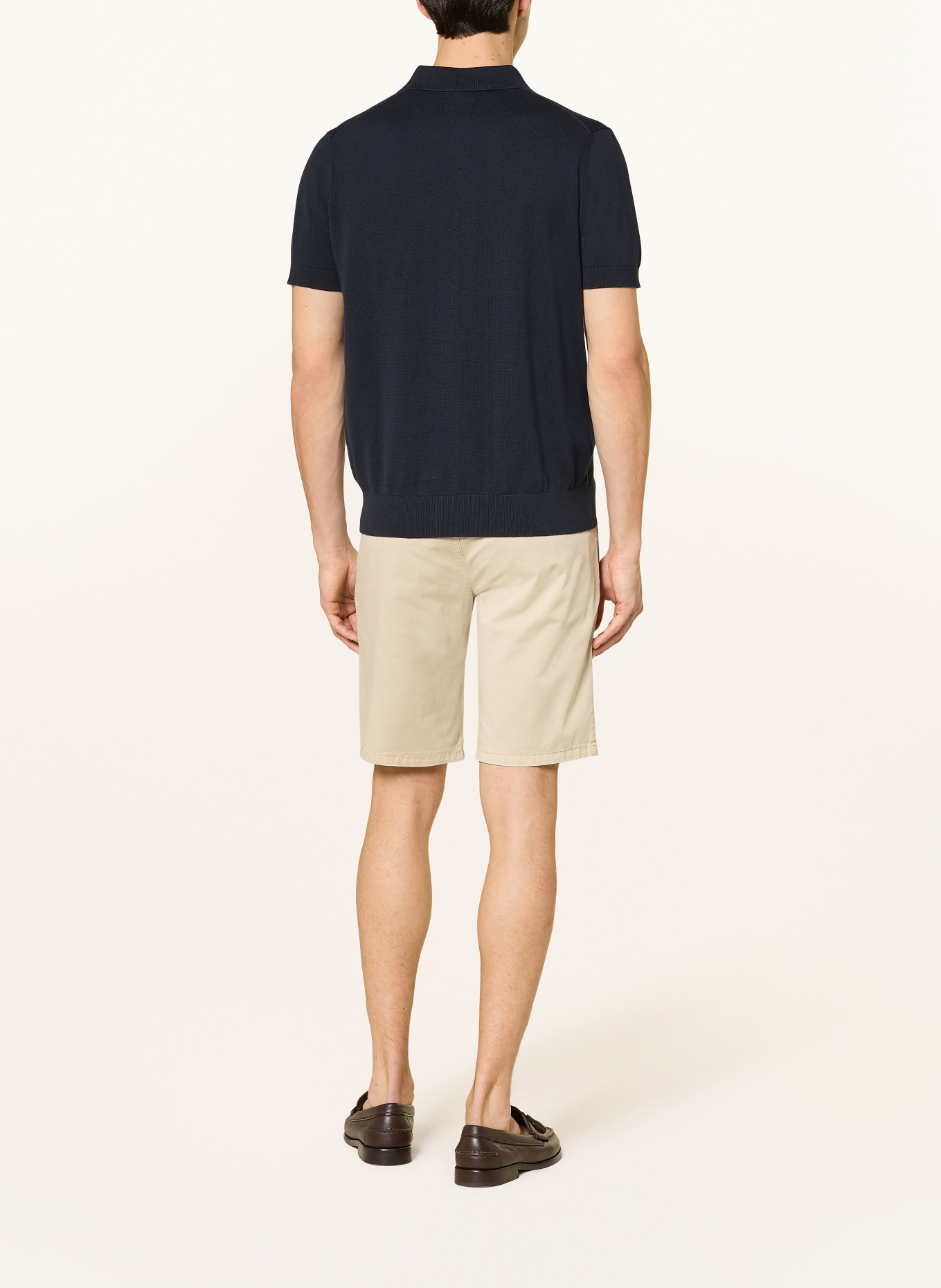 STROKESMAN'S Regular fit chino shorts: BEIGE