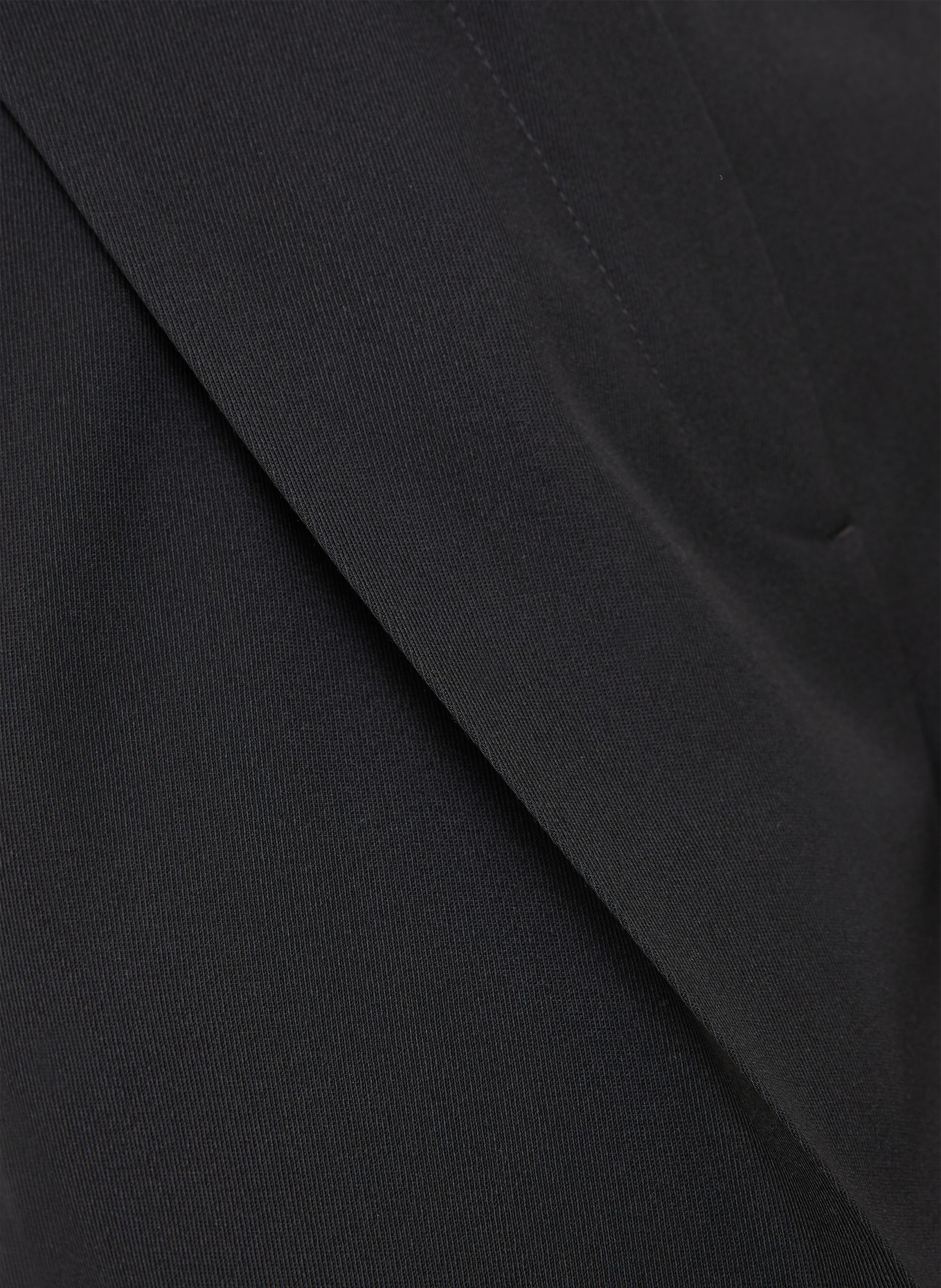 TOTEME kalhoty: ČERNÁ