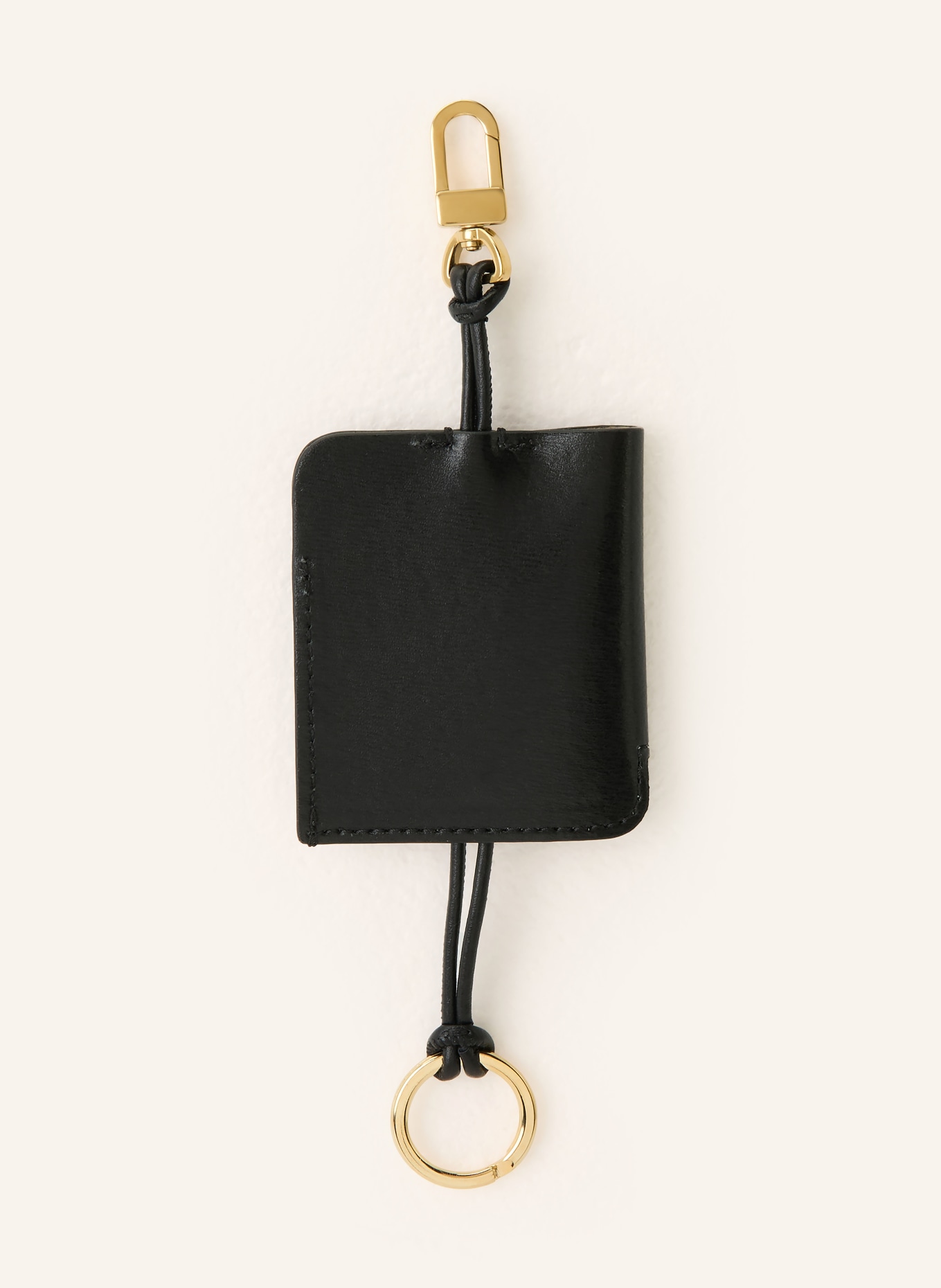 TOTEME brelok do kluczy: CZARNY / ZŁOTY