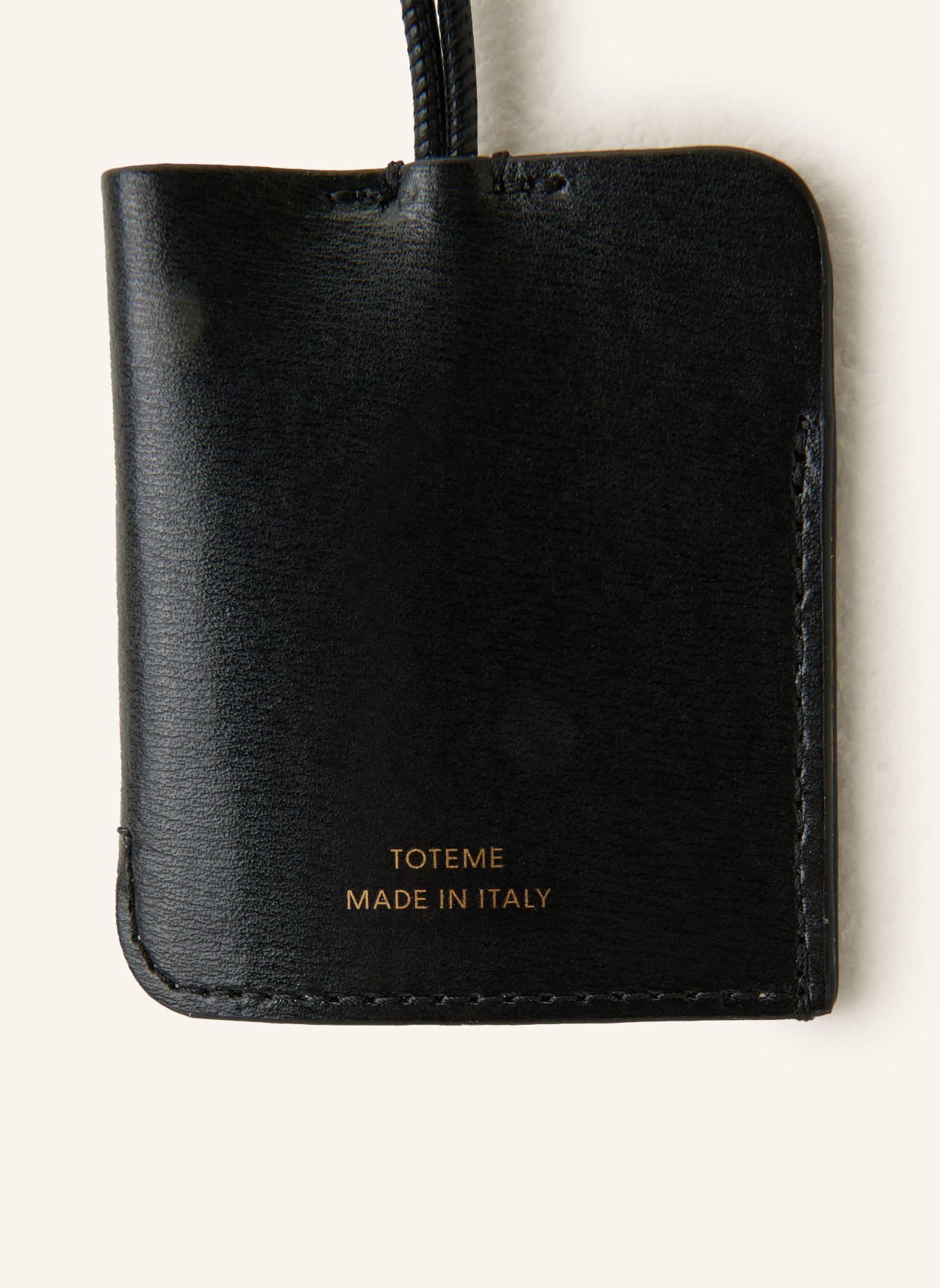 TOTEME brelok do kluczy: CZARNY / ZŁOTY