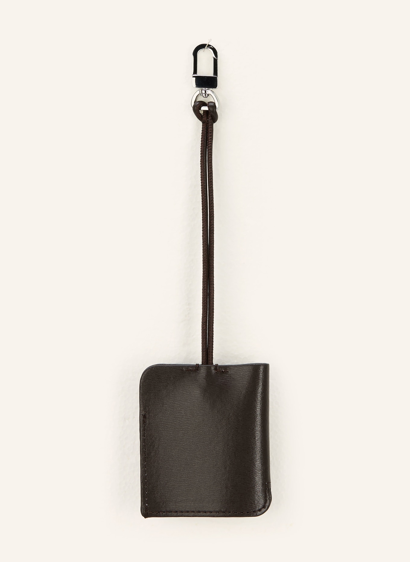 TOTEME brelok do kluczy: CIEMNOBRĄZOWY