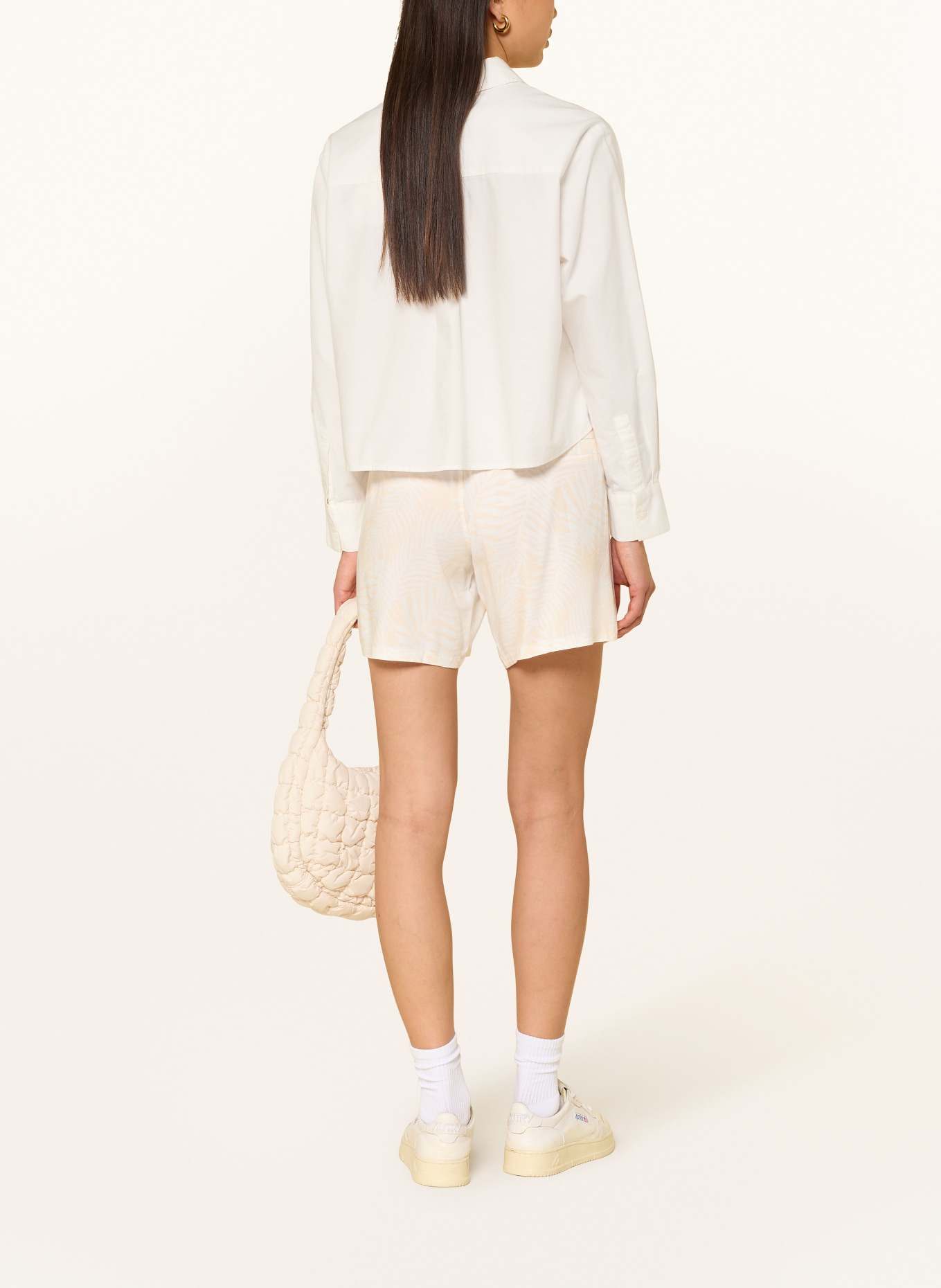 VENICE BEACH shorts: WHITE / BEIGE