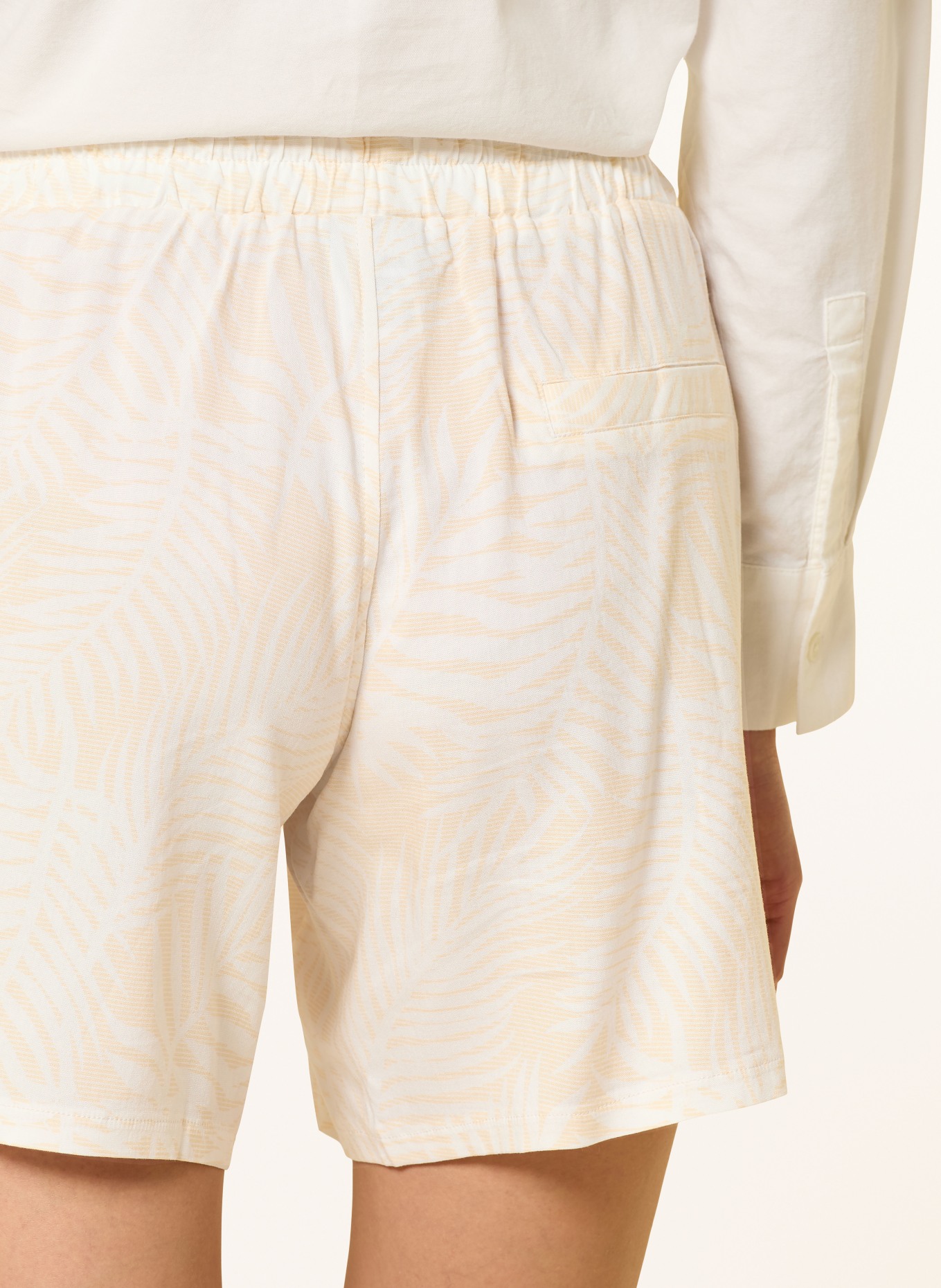 VENICE BEACH shorts: WHITE / BEIGE