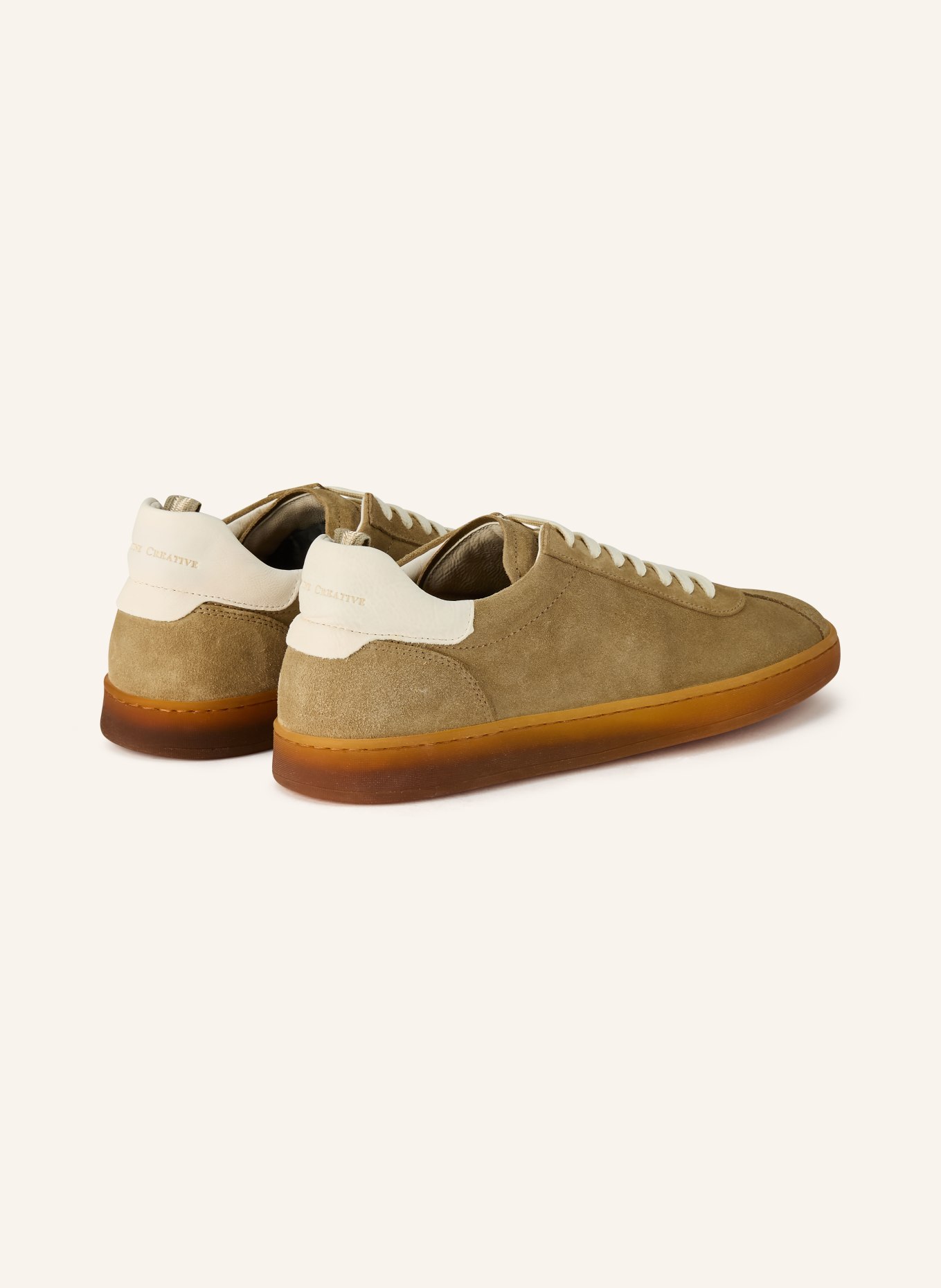 OFFICINE CREATIVE Sneaker HALO: CAMEL / HELLBRAUN