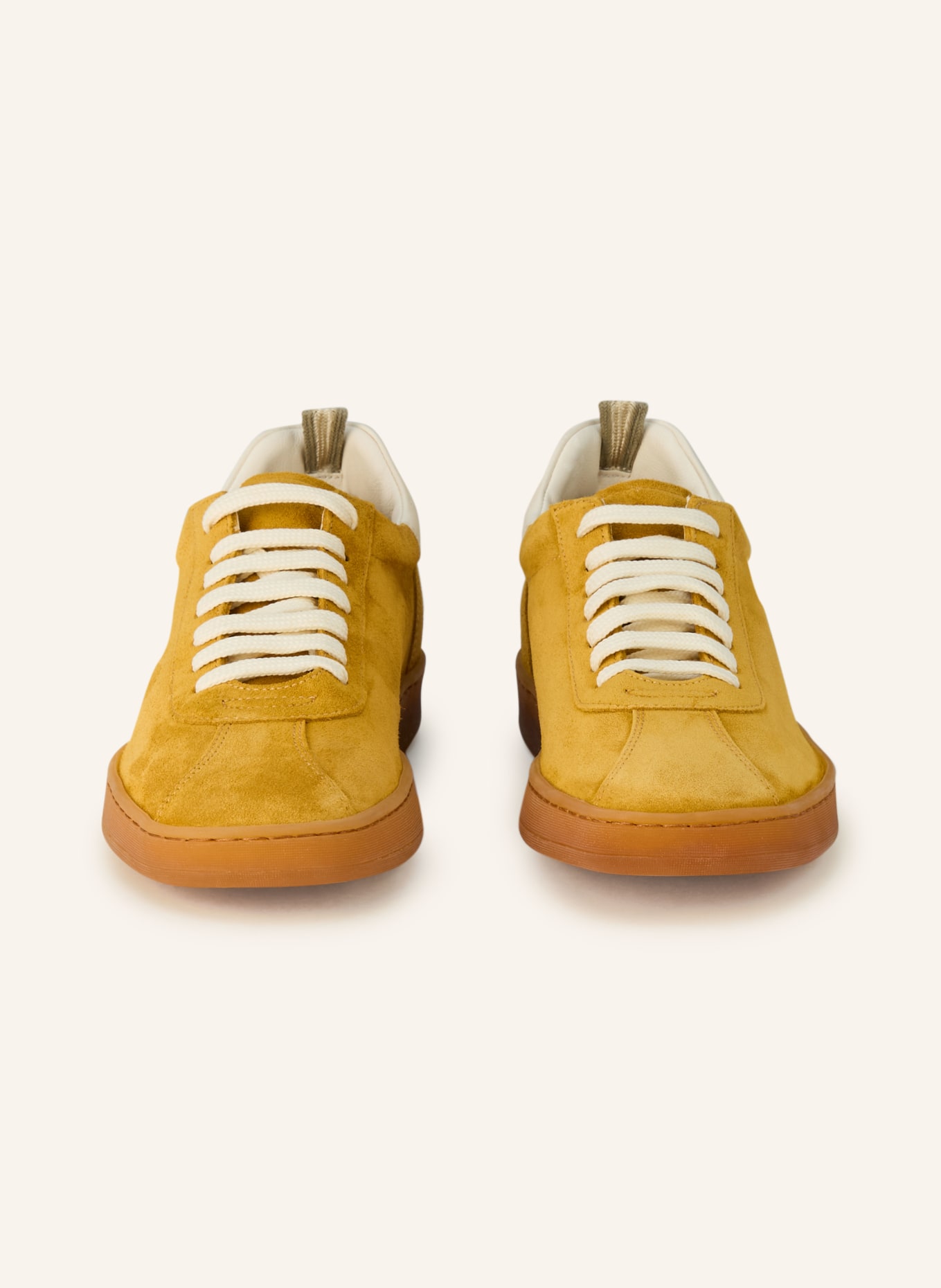 OFFICINE CREATIVE Sneaker HALO: DUNKELGELB / CREME