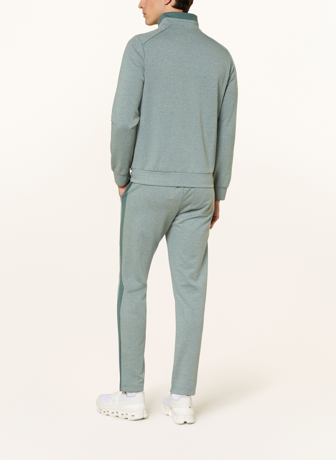 JOY sportswear ELIJAH Sweat Jacket: LIGHT GREEN / GREEN