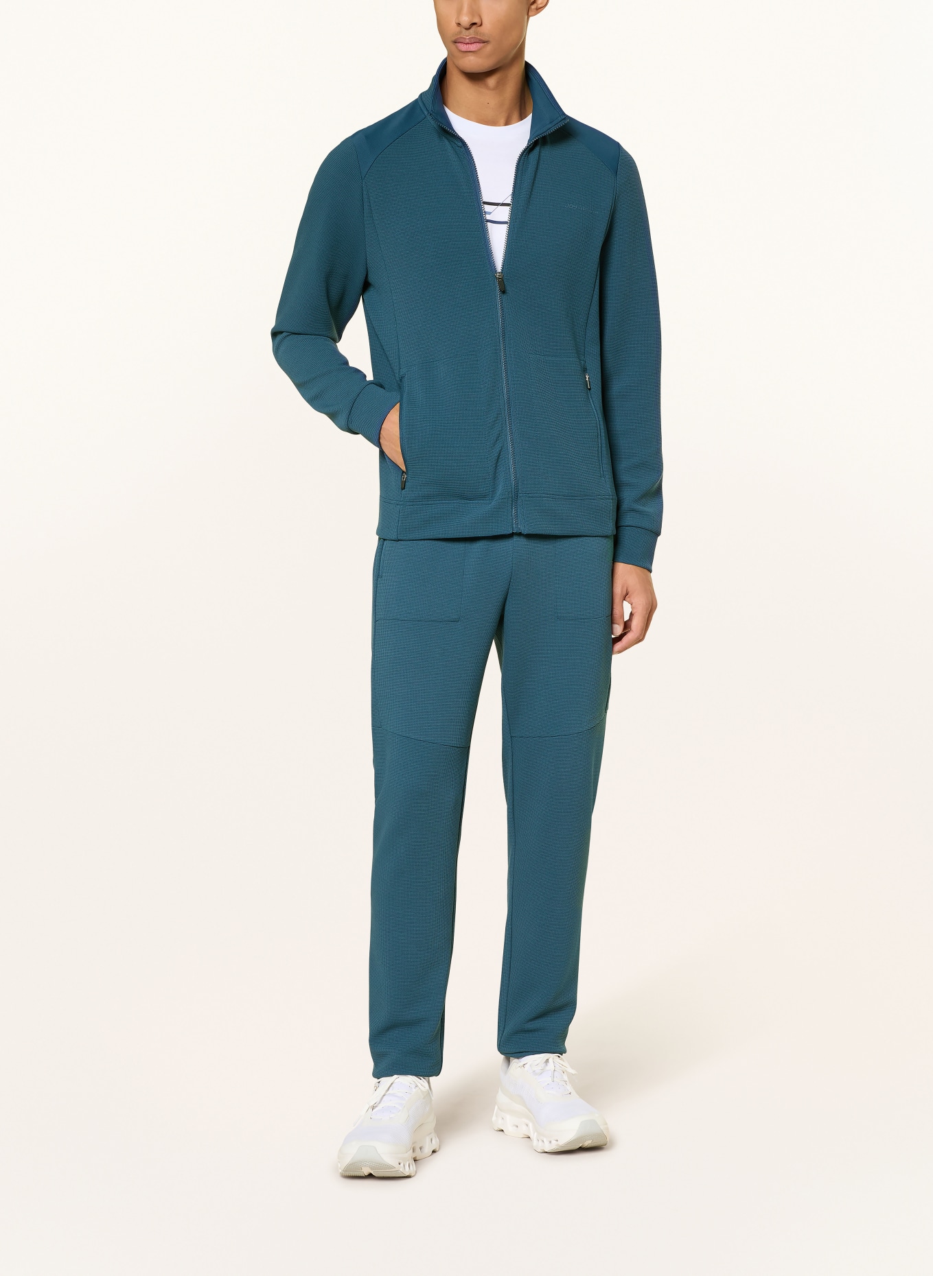 JOY sportswear VALERIO sweatshirt jacket: TEAL