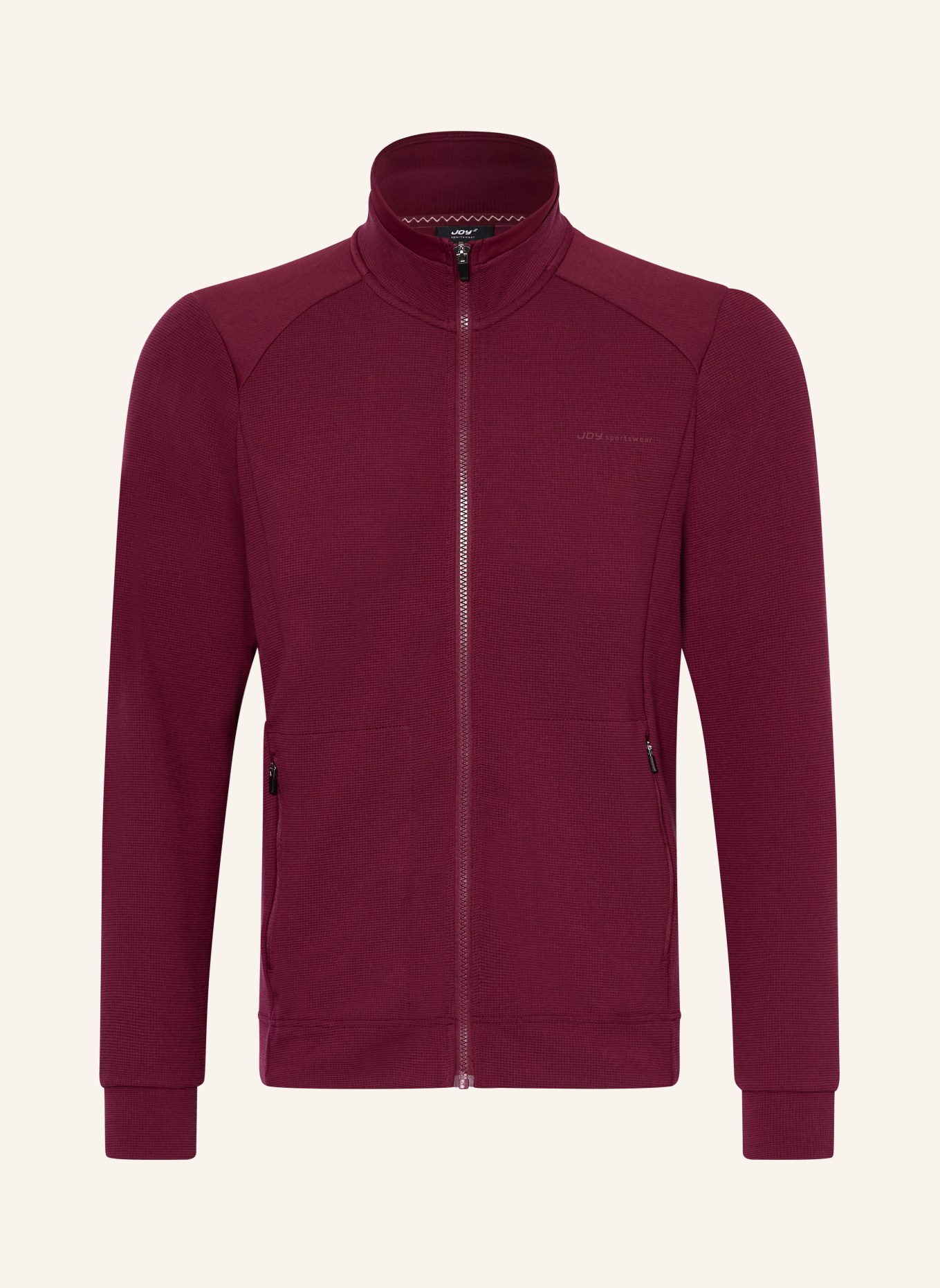 JOY sportswear VALERIO sweatshirt jacket: DARK RED