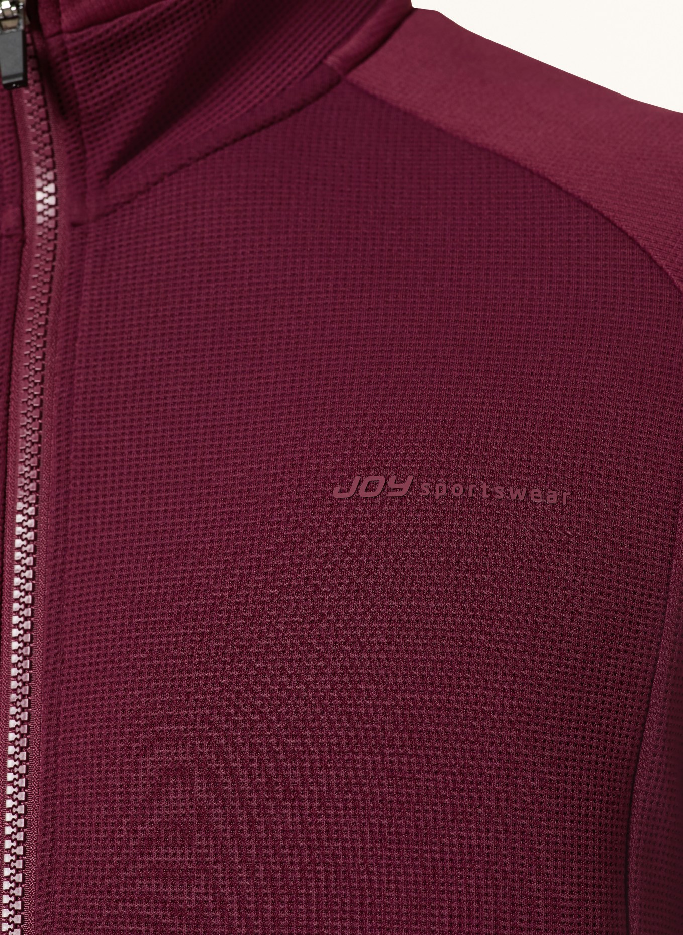 JOY sportswear VALERIO sweatshirt jacket: DARK RED