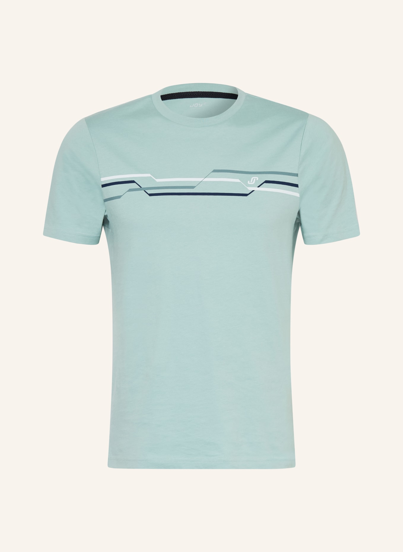 JOY sportswear T-Shirt LUKA: MINT / WEISS / SCHWARZ
