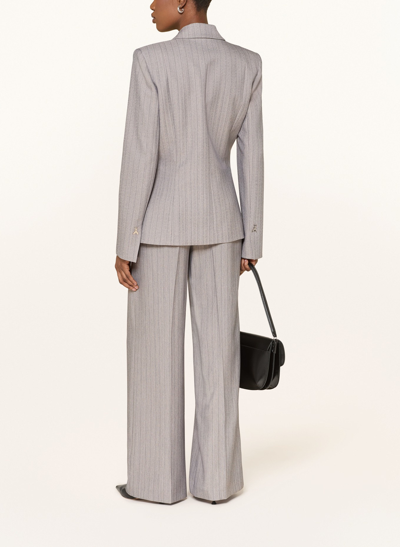 PATRIZIA PEPE blazer: GRAY / DARK GRAY