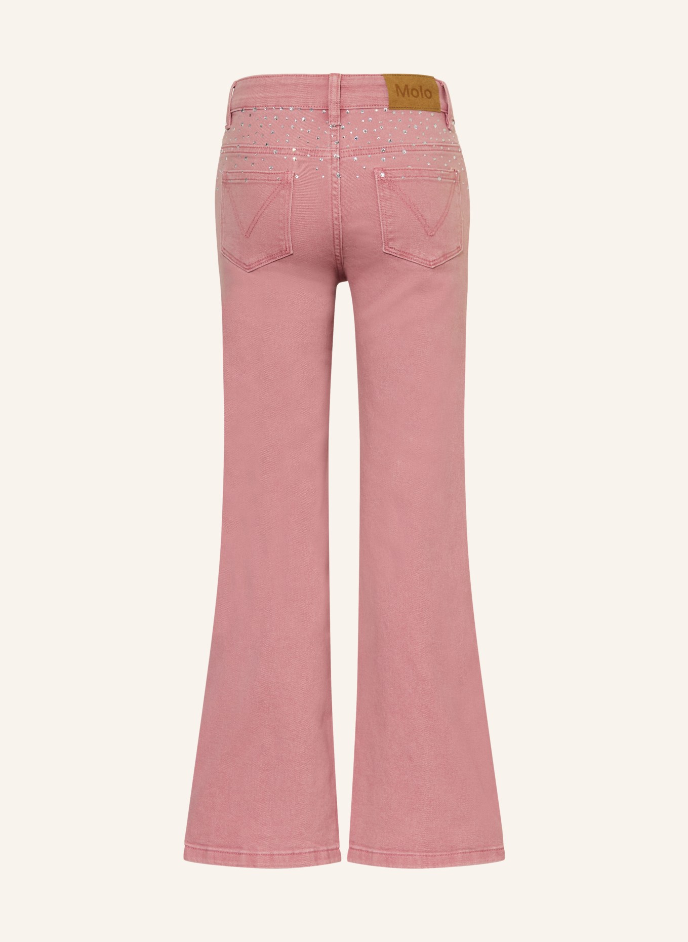 molo Jeans ASTA mit Schmucksteinen: 9477 BLUSH RHINESTONE