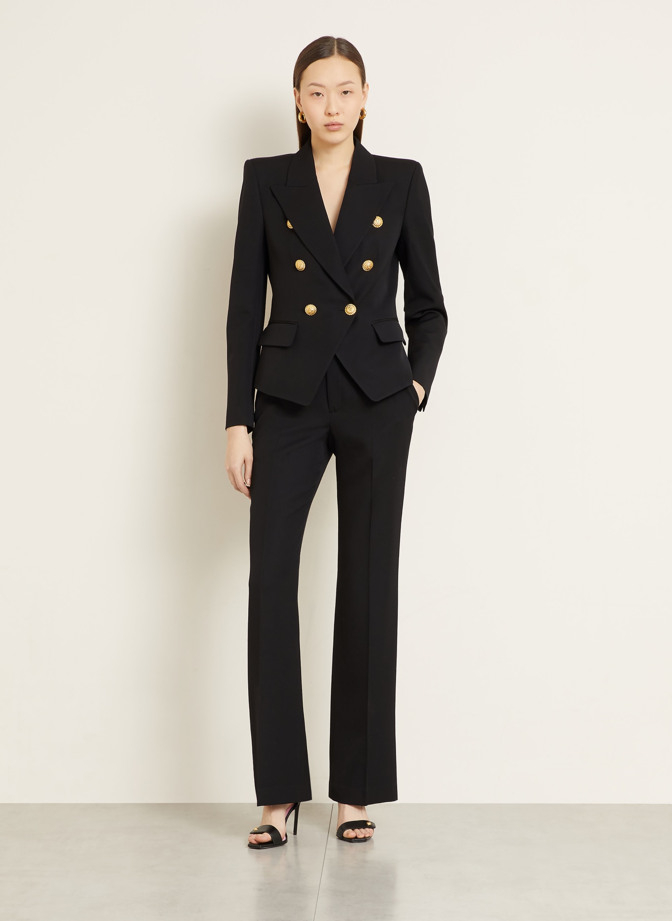 BALMAIN Hose: SCHWARZ