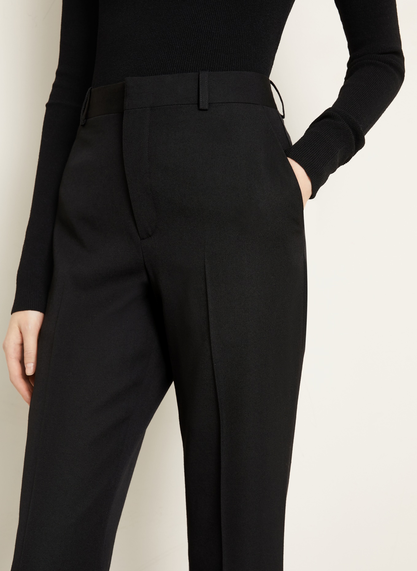 BALMAIN Hose: SCHWARZ
