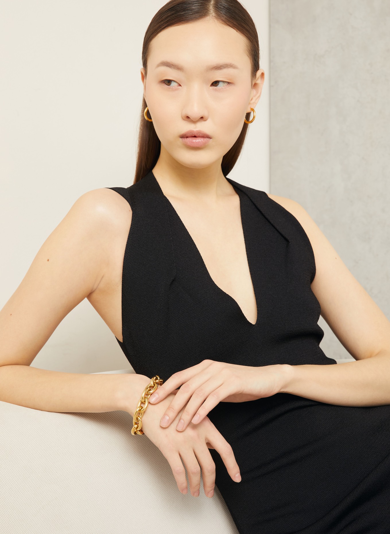 BALMAIN Cocktailkleid: SCHWARZ