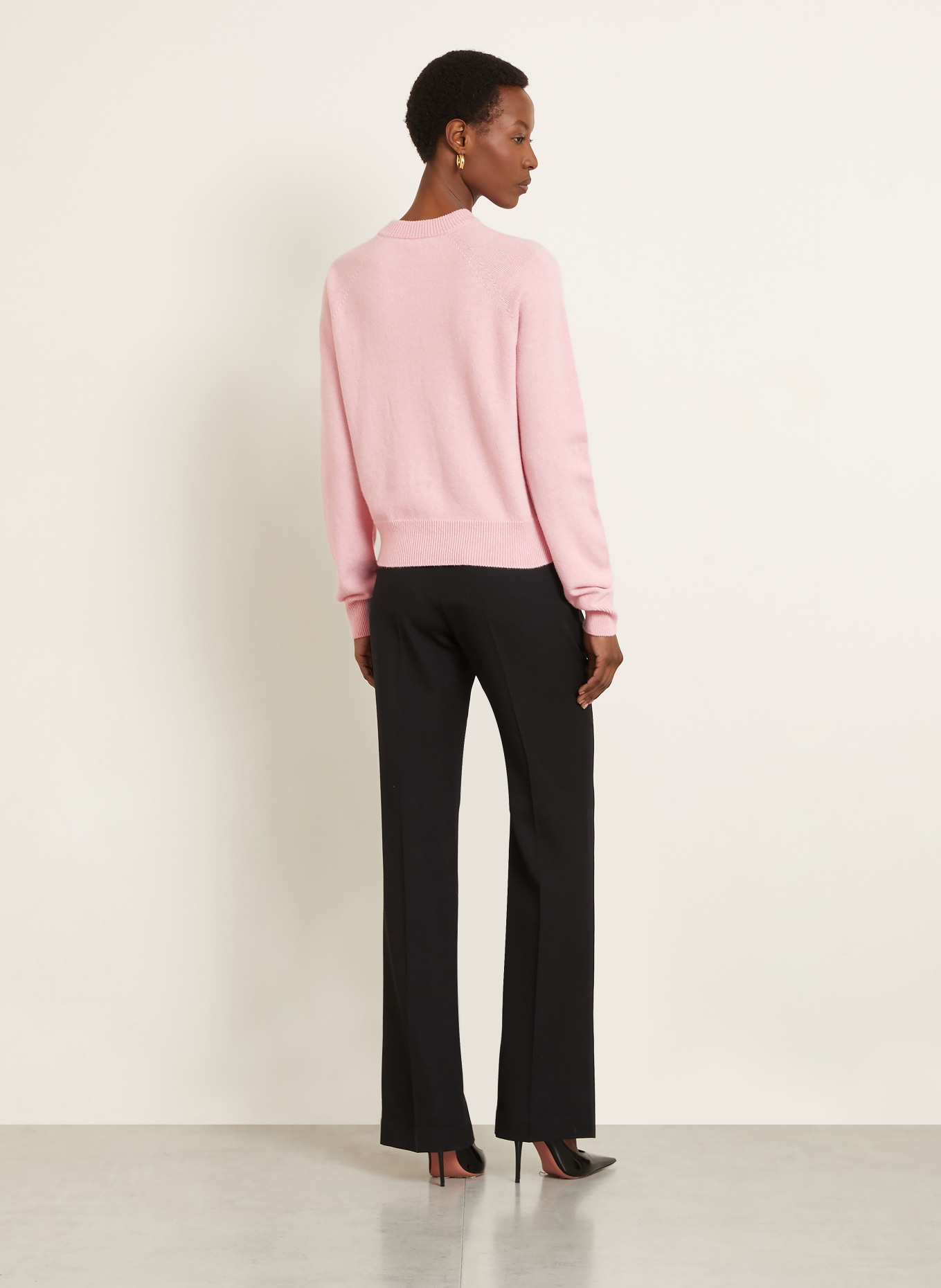 BALMAIN cashmere sweater: PINK