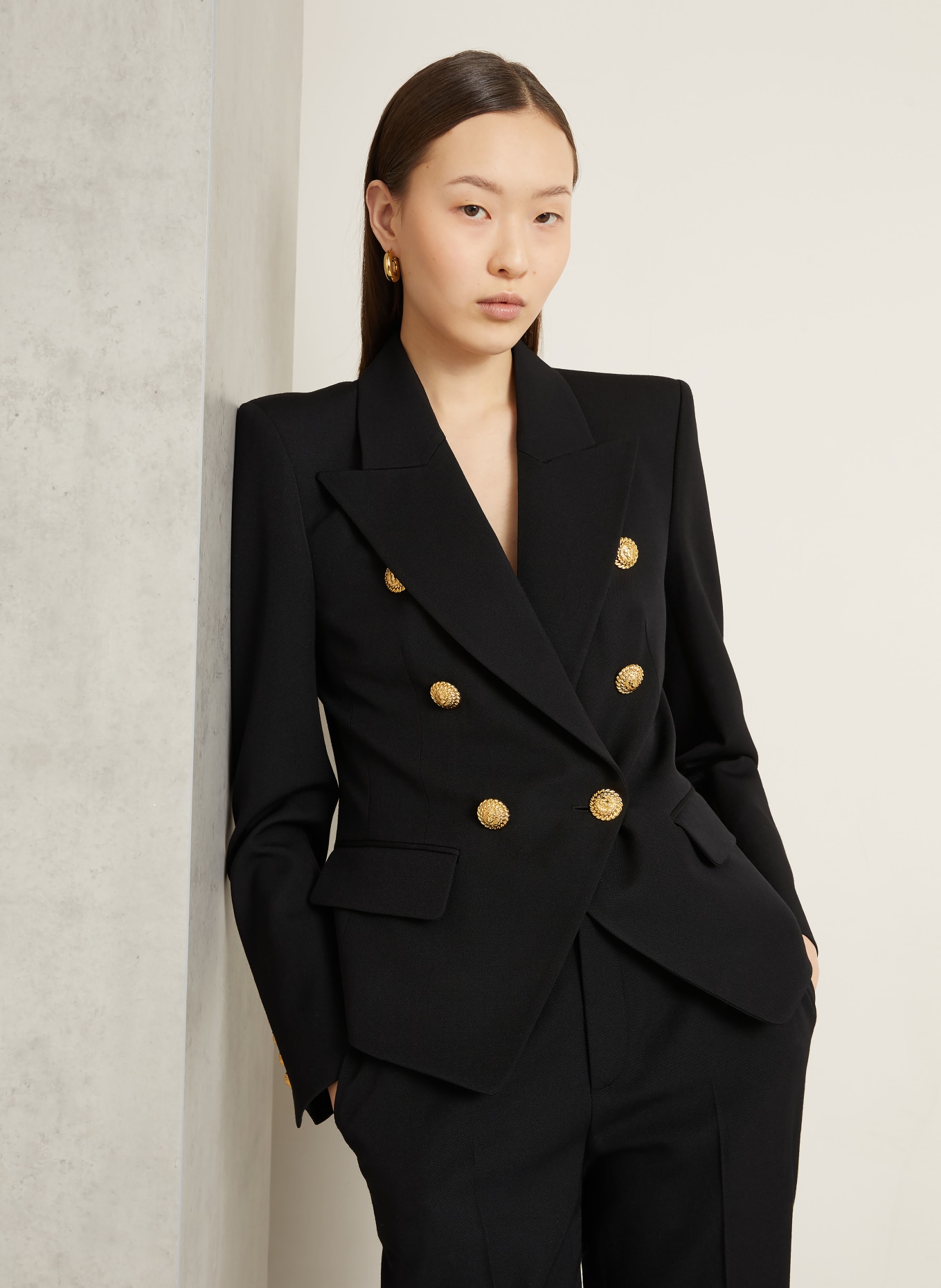 BALMAIN Blazer: SCHWARZ