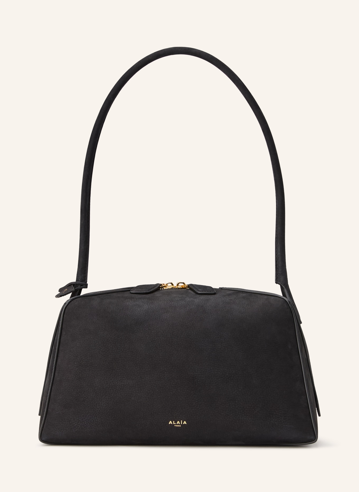 ALAÏA Schultertasche: SCHWARZ