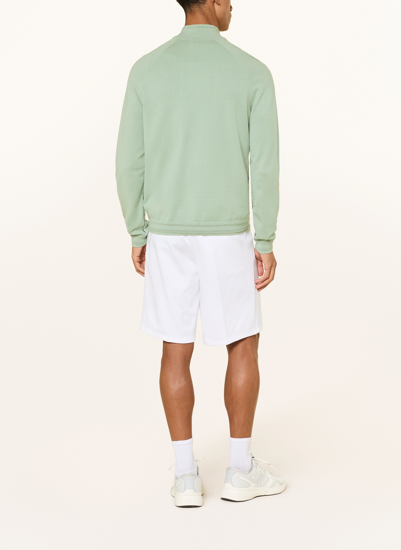 BOSS Strickjacke JOIN: HELLGRÜN