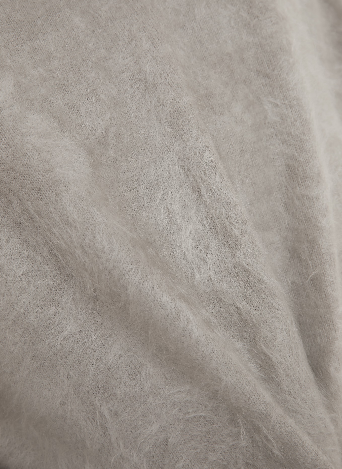 IRIS von ARNIM SORREL knitted shirt made from cashmere: KHAKI