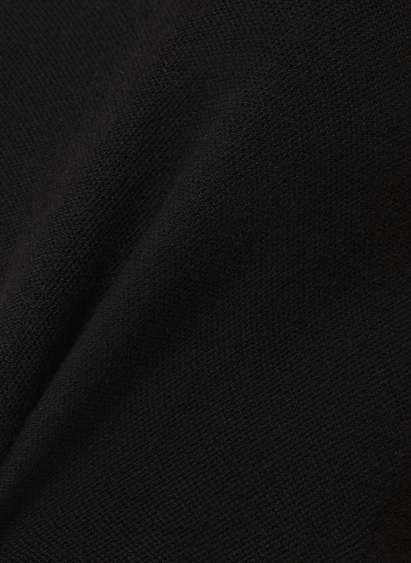 IRIS von ARNIM THYRA knitted top made of cashmere with silk: BLACK