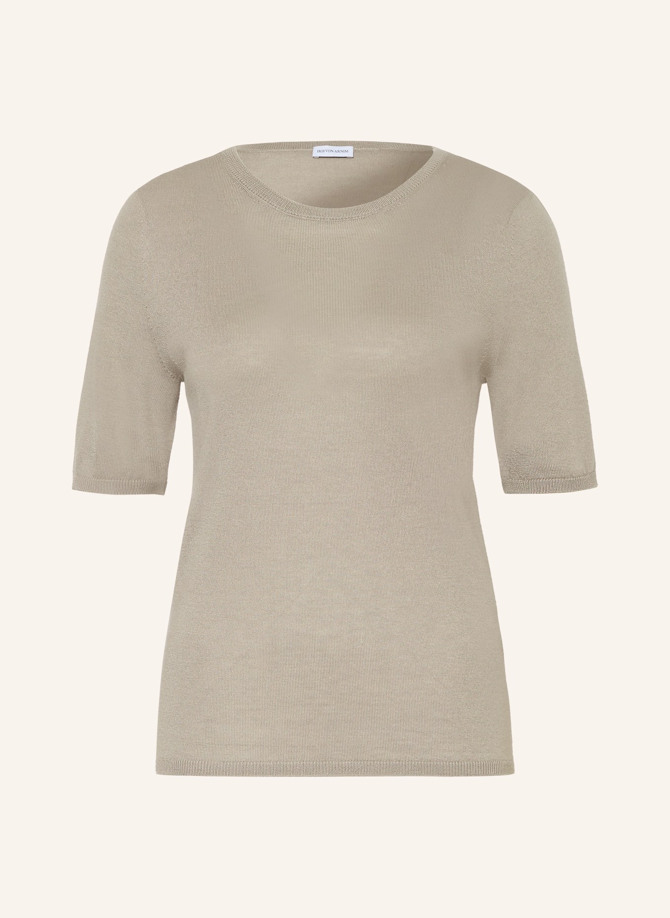 IRIS von ARNIM pletené tričko: KHAKI