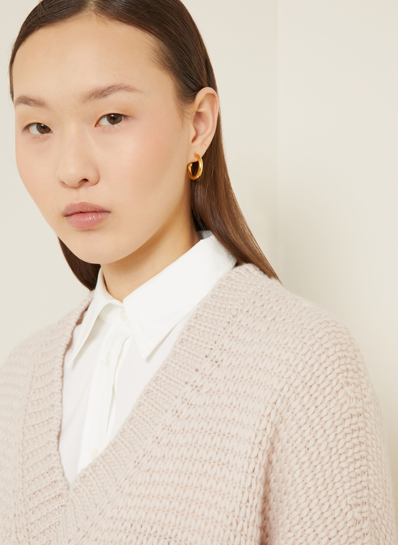 IRIS von ARNIM Cashmere-Pullover MAGNOLIE: ECRU