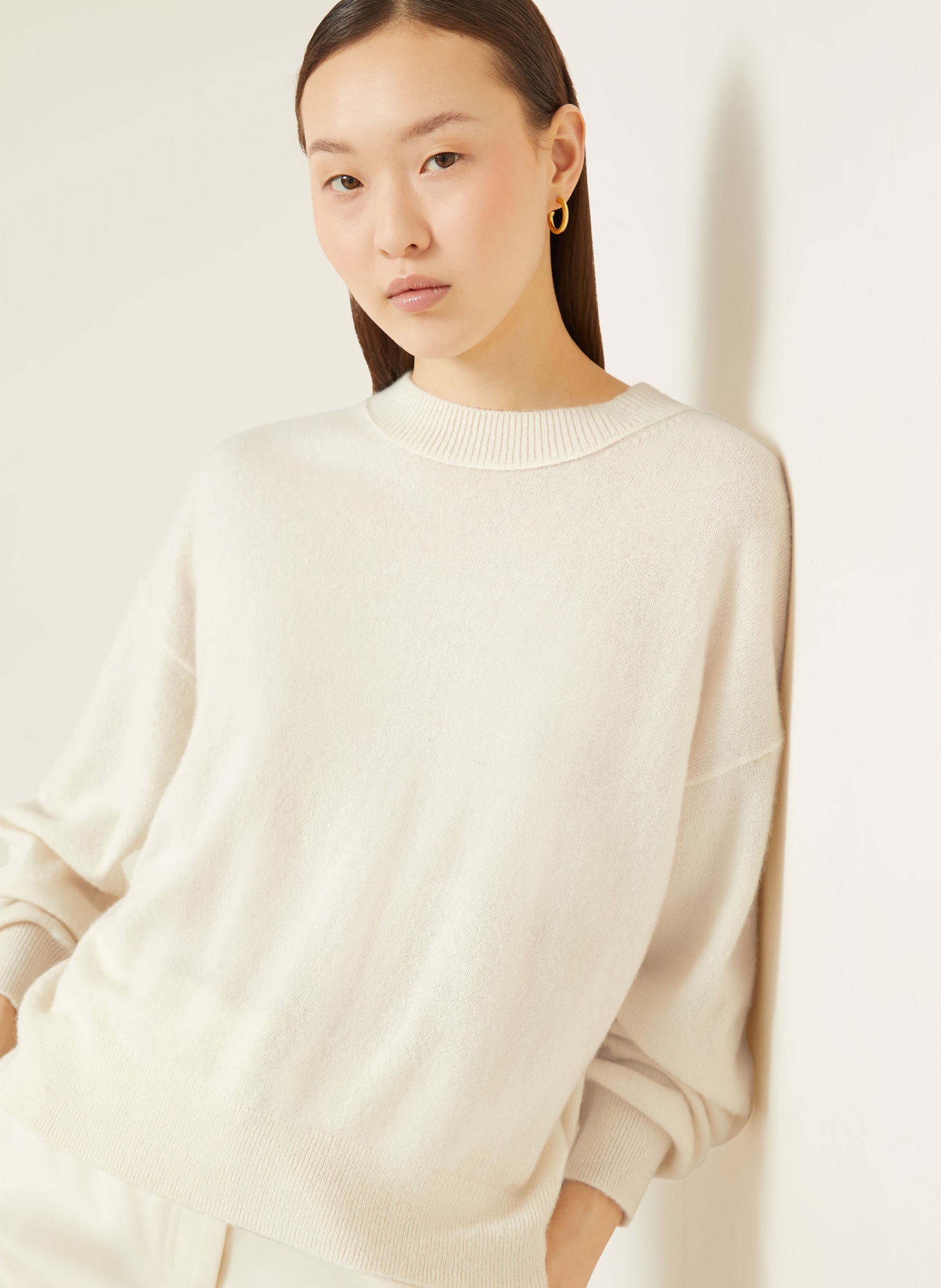 IRIS von ARNIM Pullover ORCHIDEE mit Cashmere: CREME