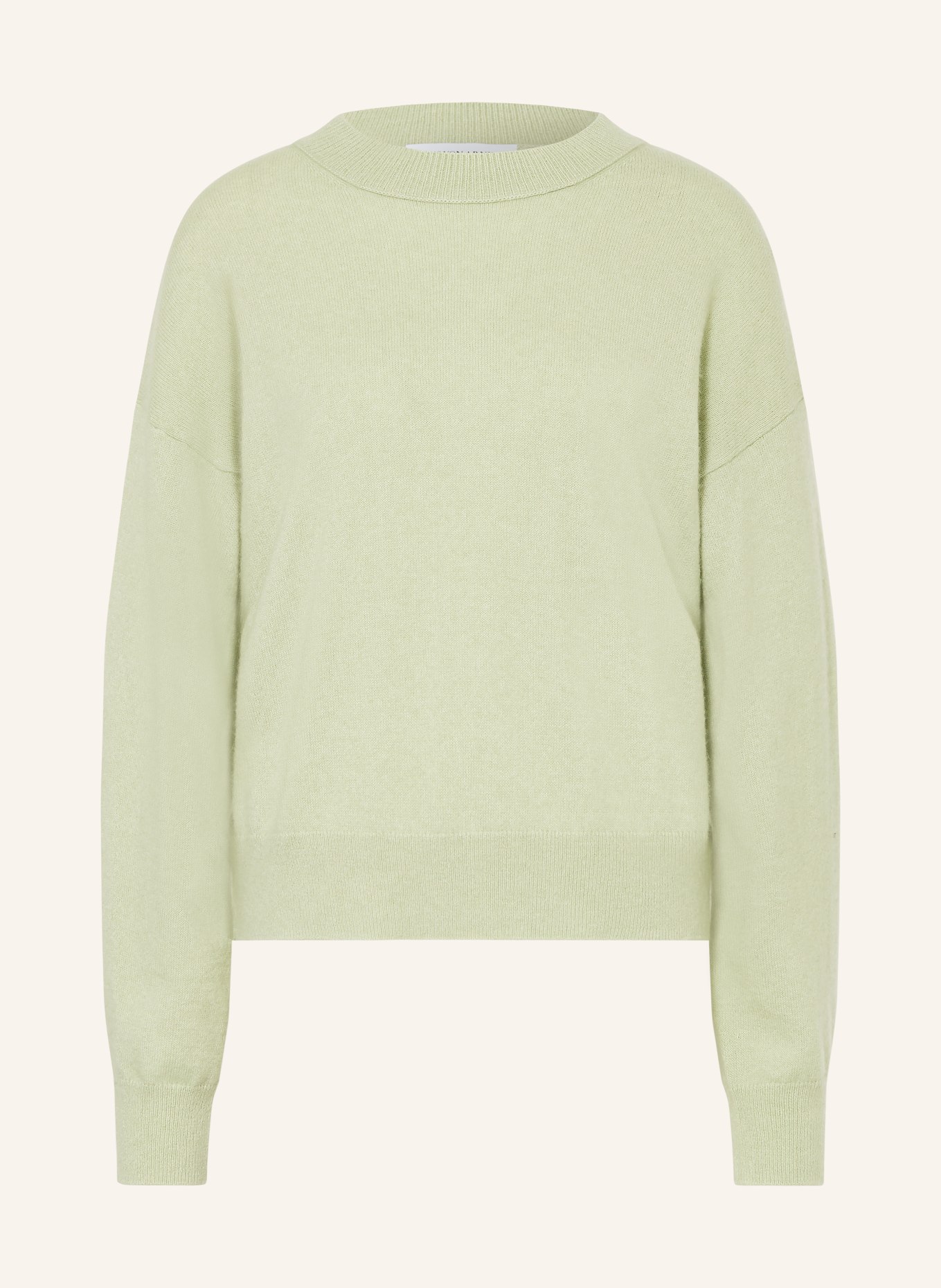 IRIS von ARNIM Pull ORCHIDEE avec cachemire: VERT CLAIR