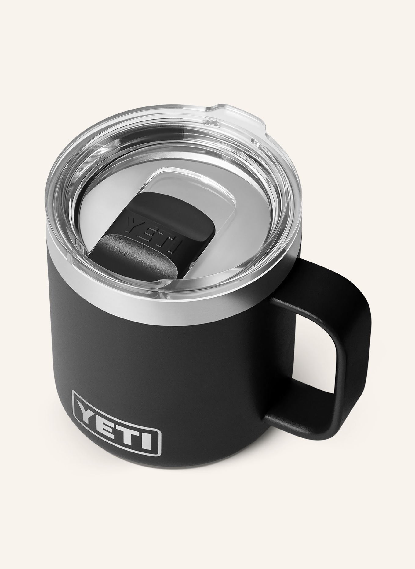 YETI Thermobecher RAMBLER®: SCHWARZ