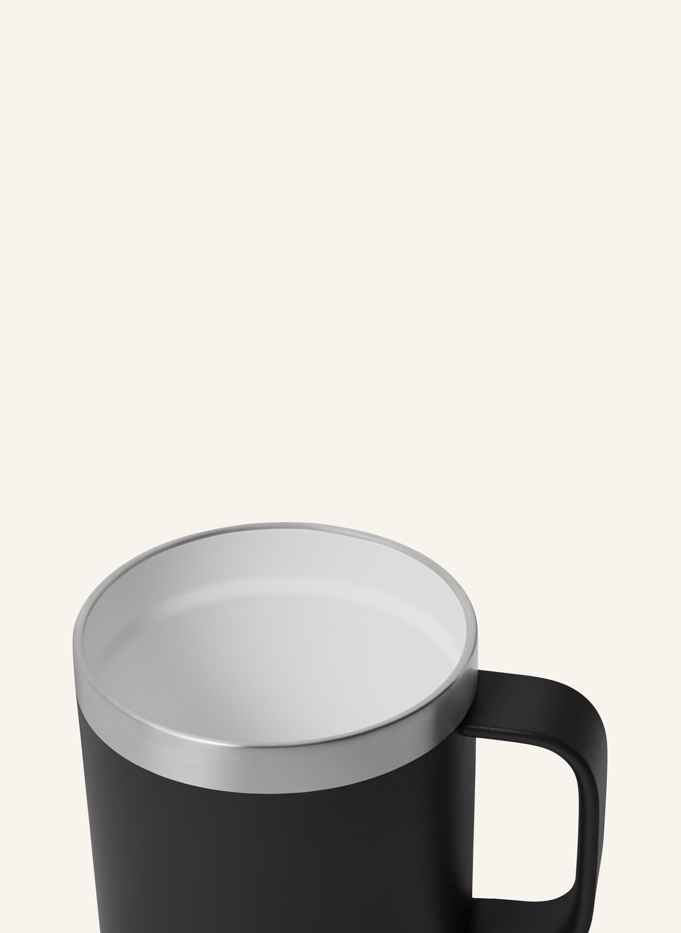 YETI Thermobecher RAMBLER®: SCHWARZ