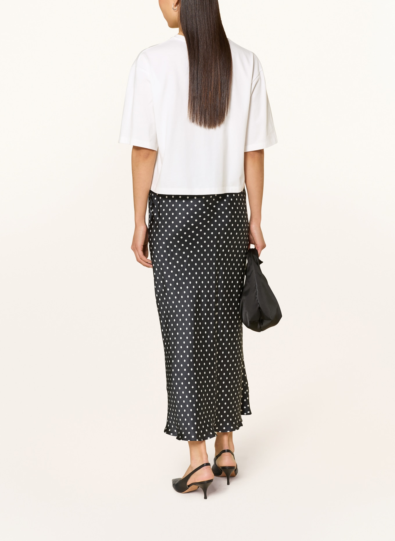 darling harbour T-Shirt mit Schmucksteinen: WHITE