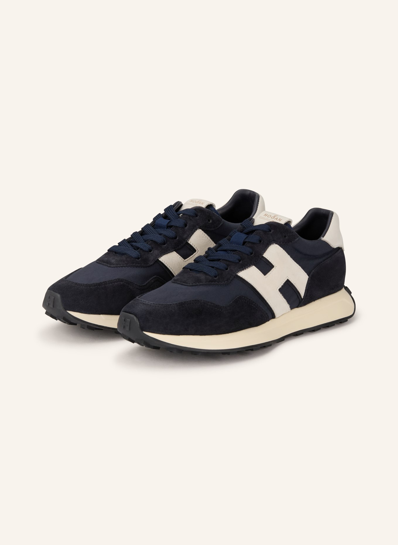 HOGAN Sneaker H601: DARK BLUE / LIGHT GRAY