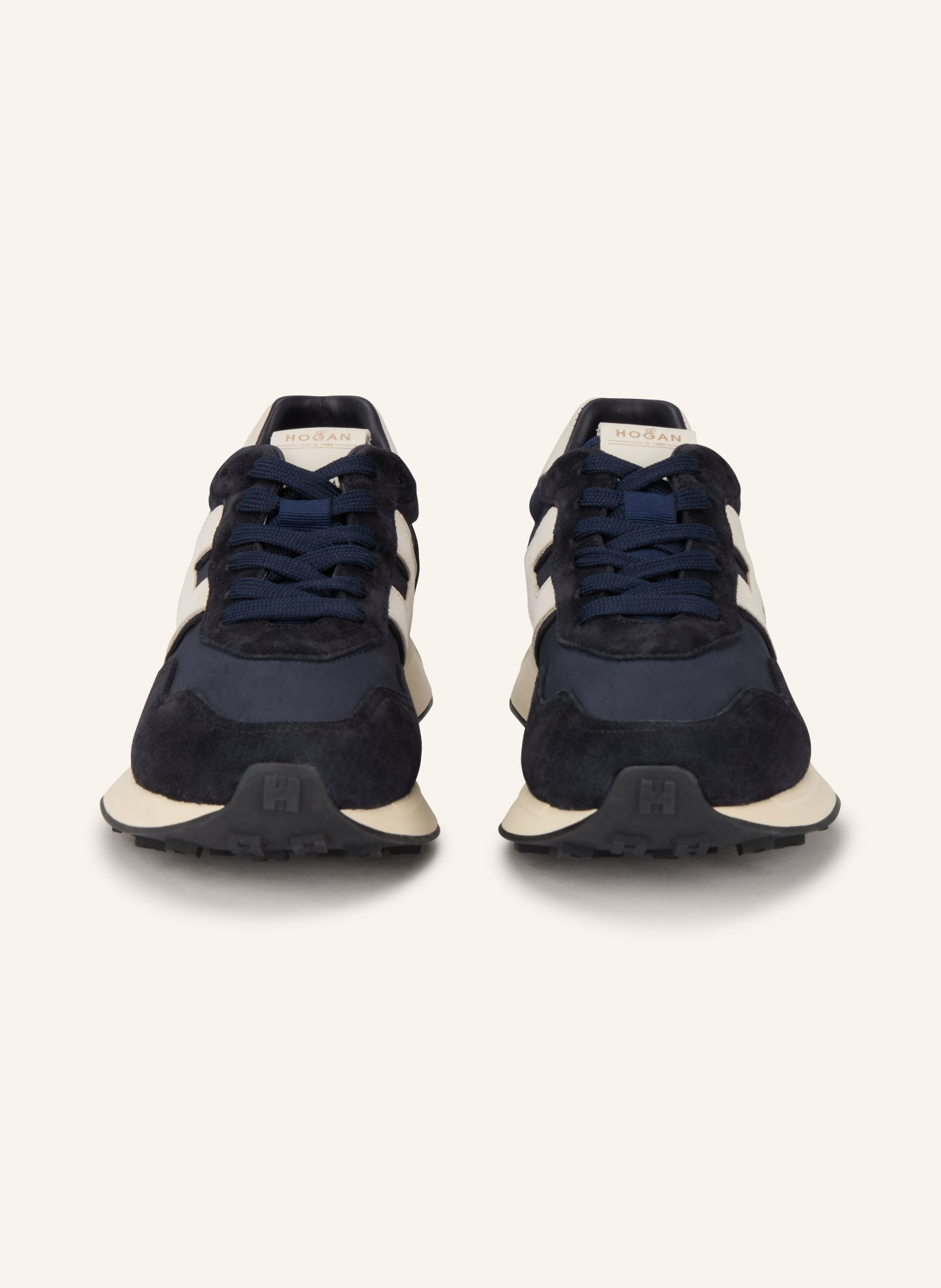 HOGAN Sneaker H601: DARK BLUE / LIGHT GRAY