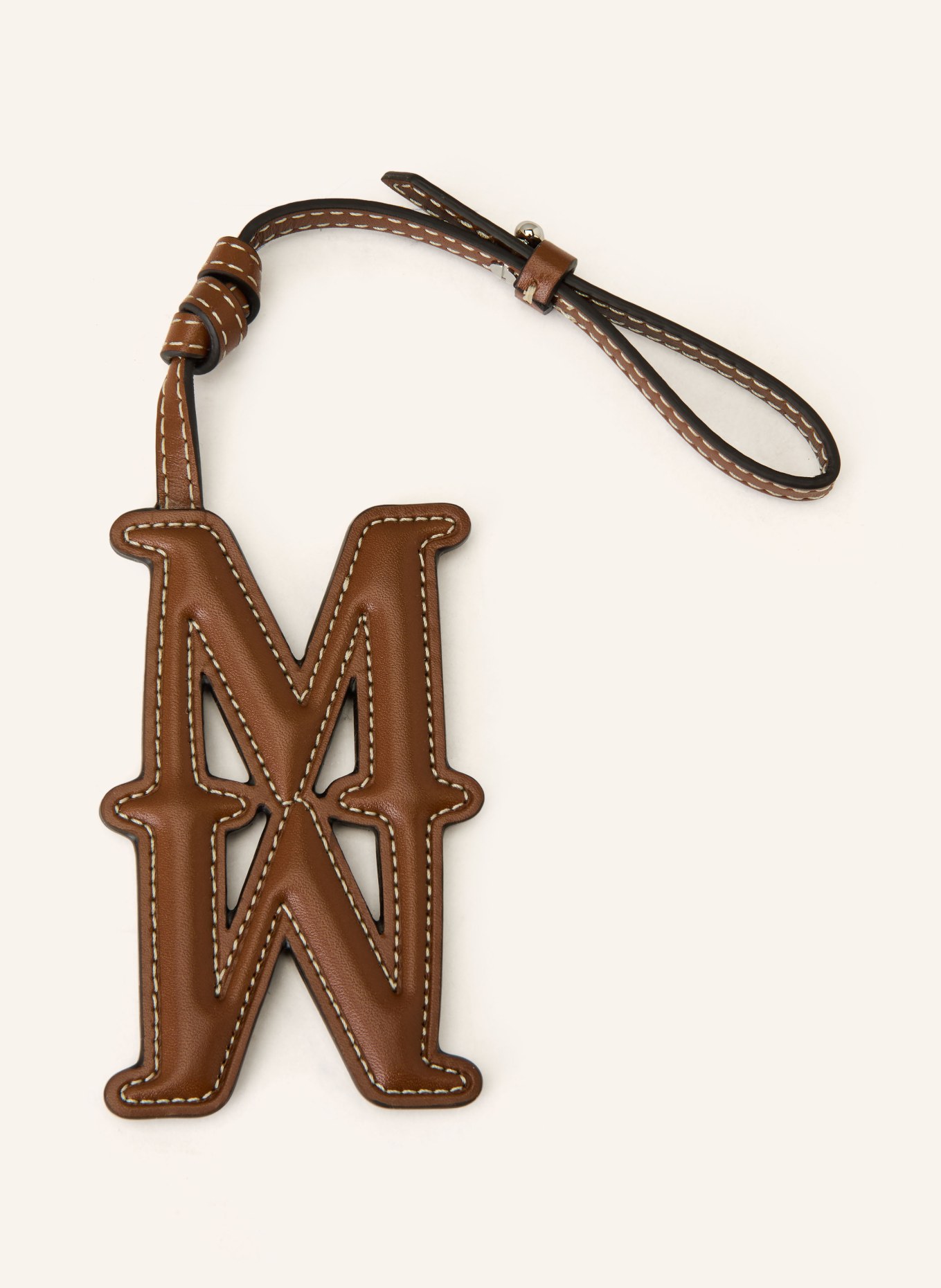 Max Mara Klíčenka LACCA: TMAVĚ HNĚDÁ