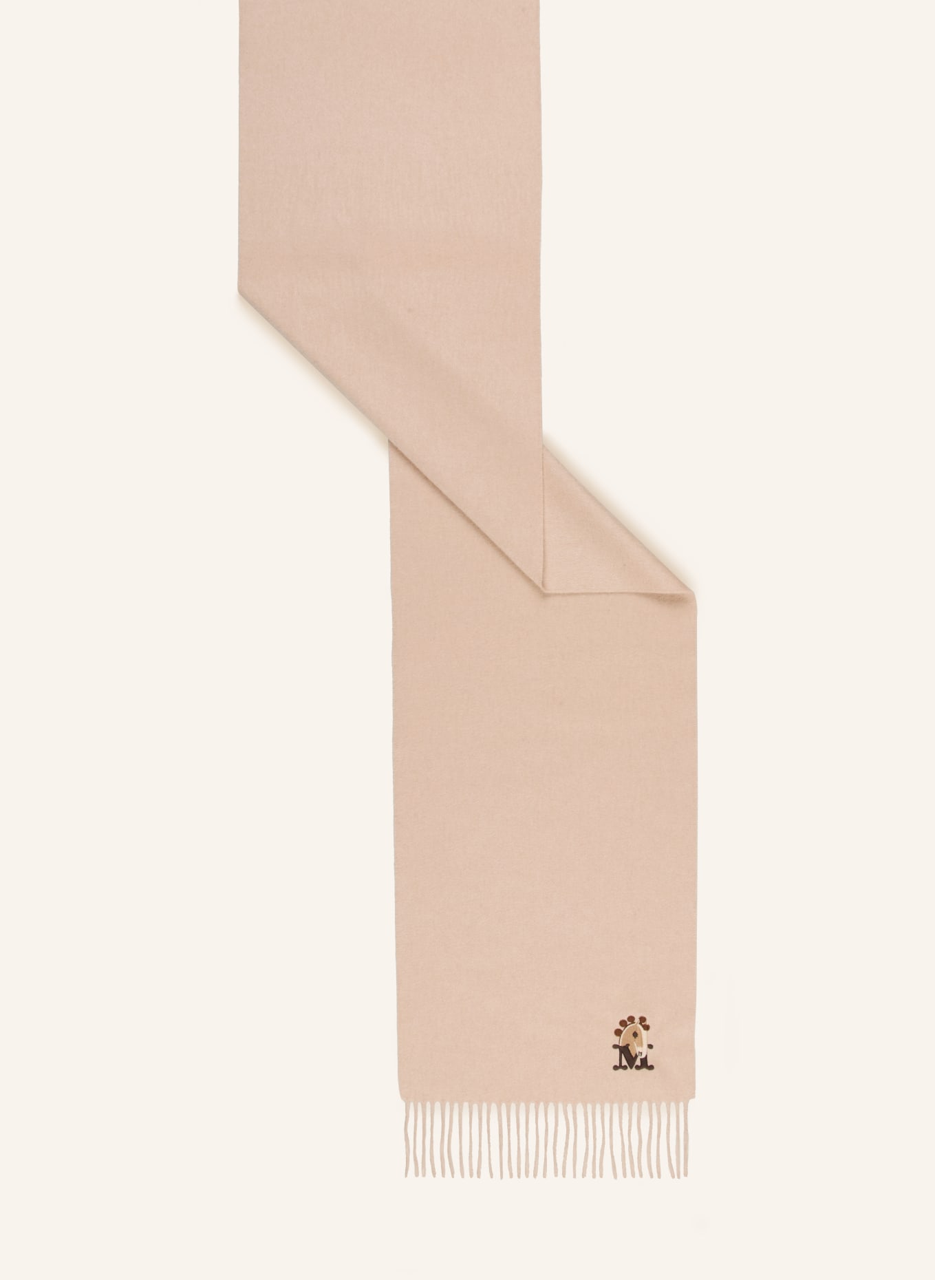Max Mara cashmere scarf: BEIGE