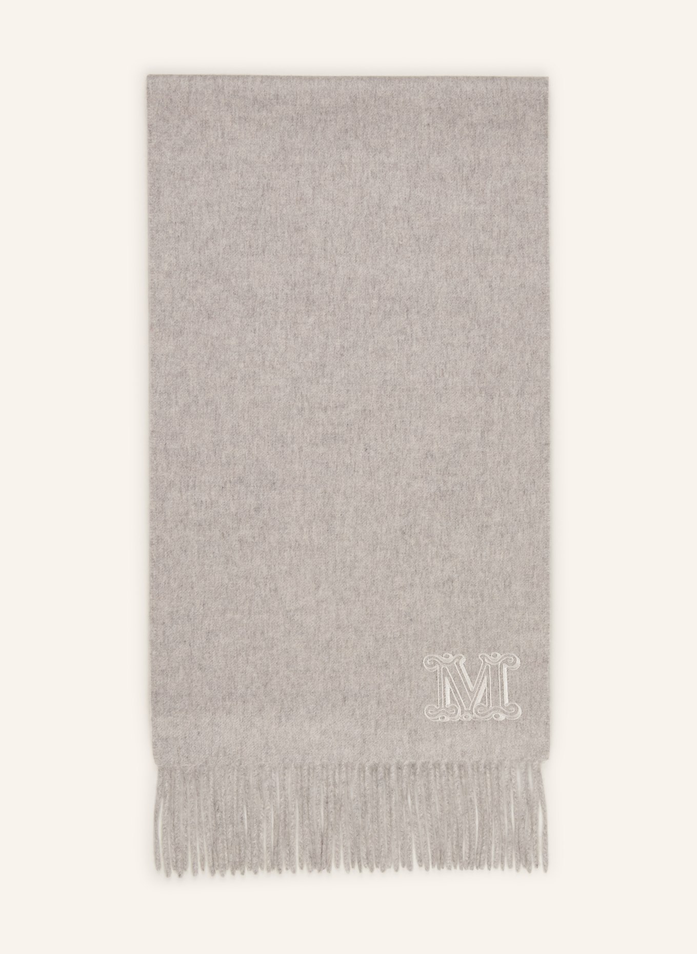 Max Mara Kašmírový šál: SVĚTLE ŠEDÁ