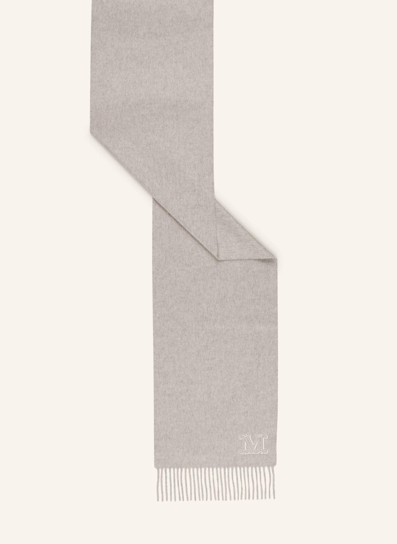 Max Mara Kašmírový šál: SVĚTLE ŠEDÁ