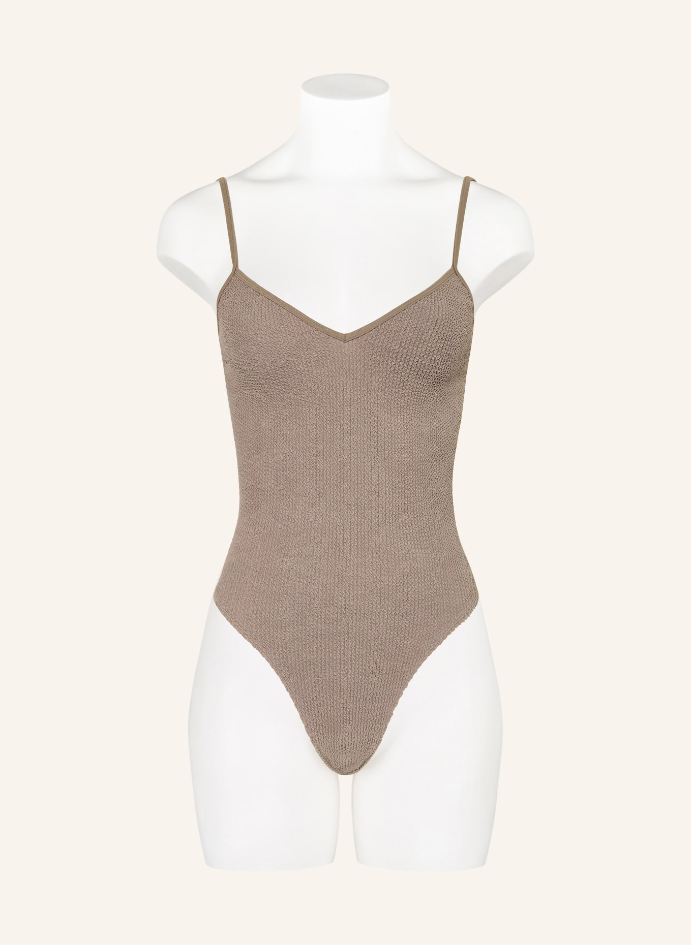 sorbet island Strój kąpielowy IOLI: SZAROBRĄZOWY