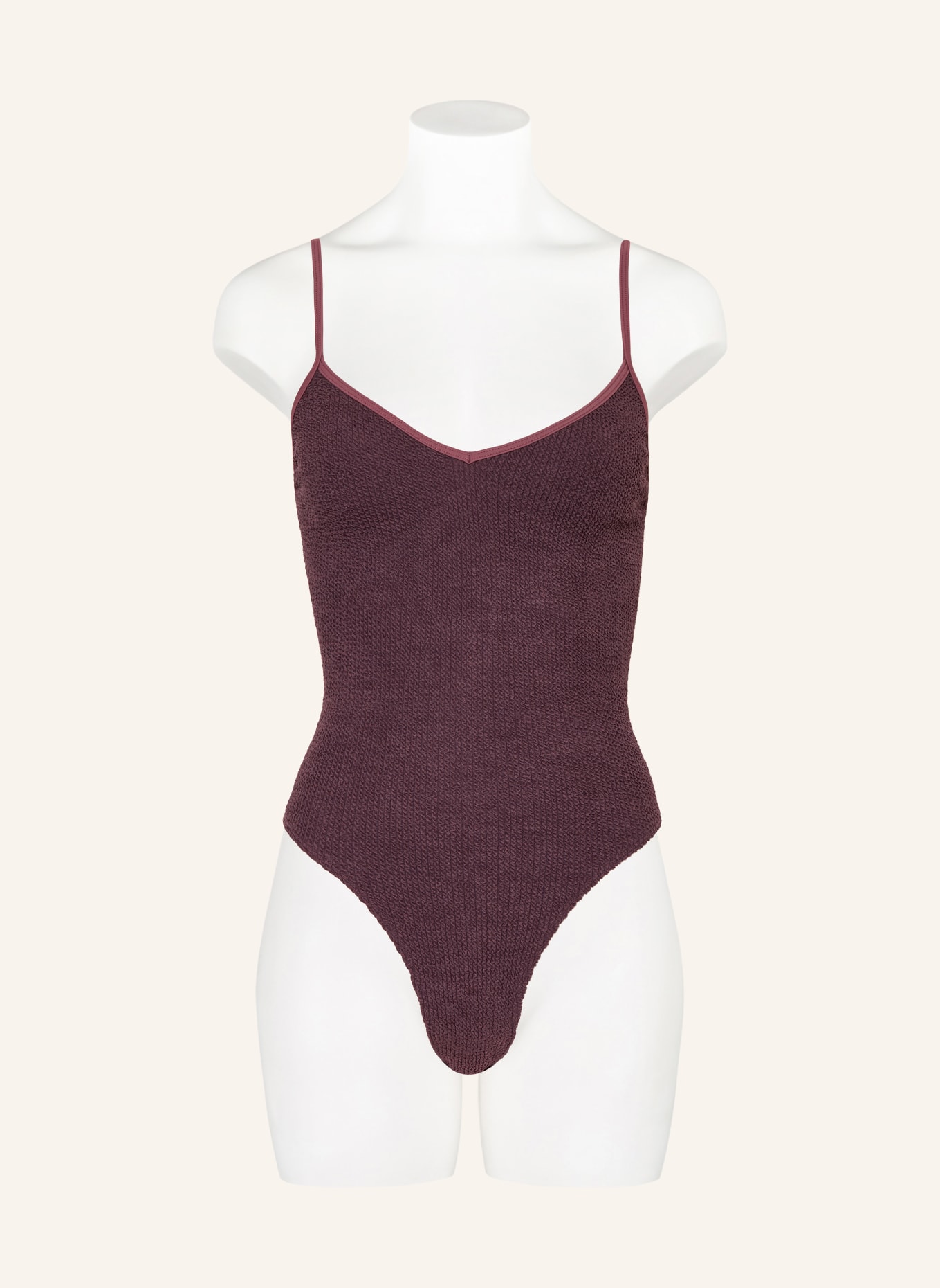 sorbet island IOLI swimsuit: DARK RED