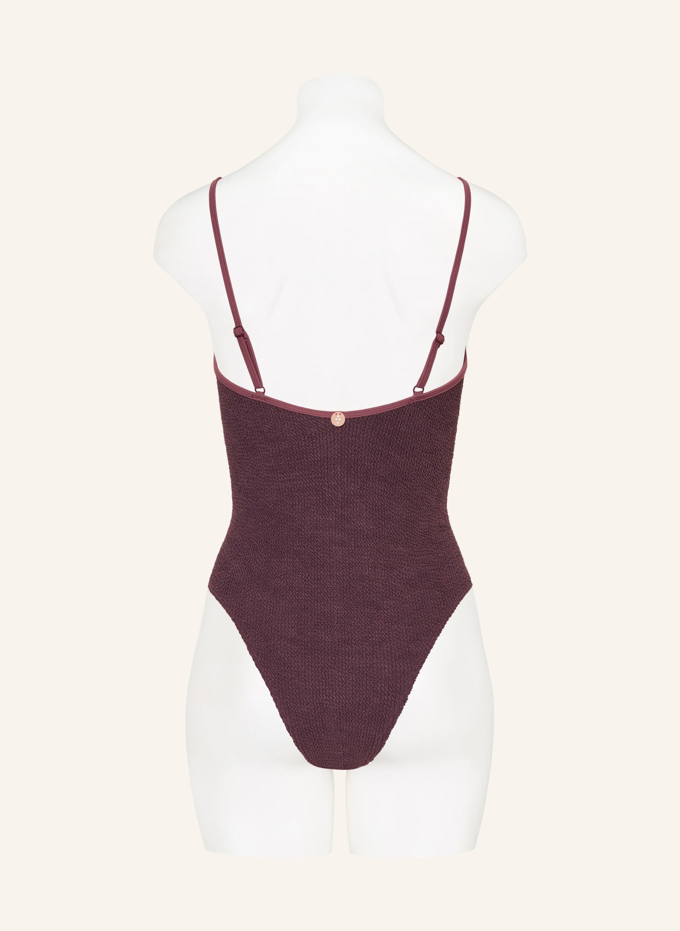 sorbet island IOLI swimsuit: DARK RED