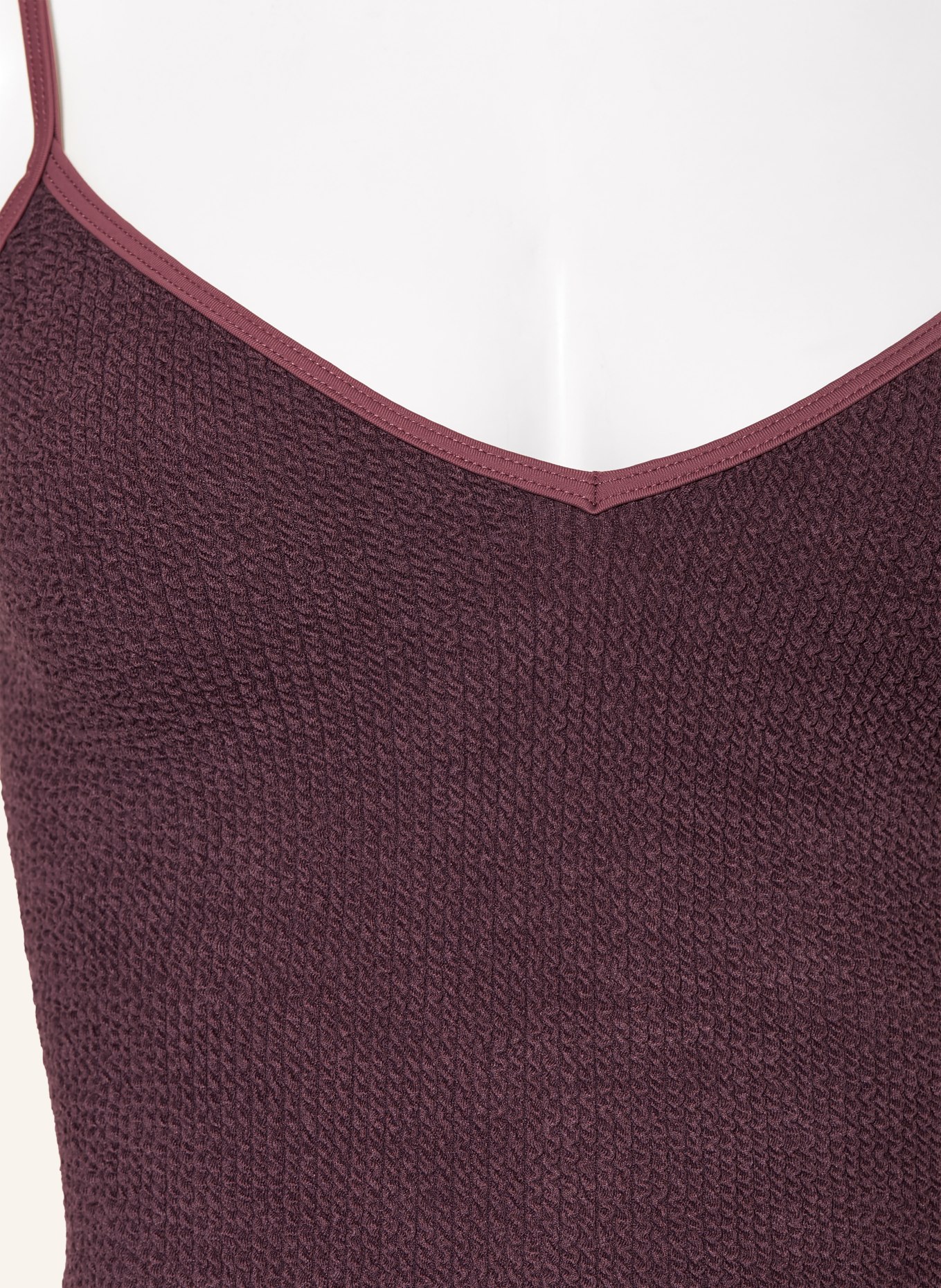 sorbet island IOLI swimsuit: DARK RED