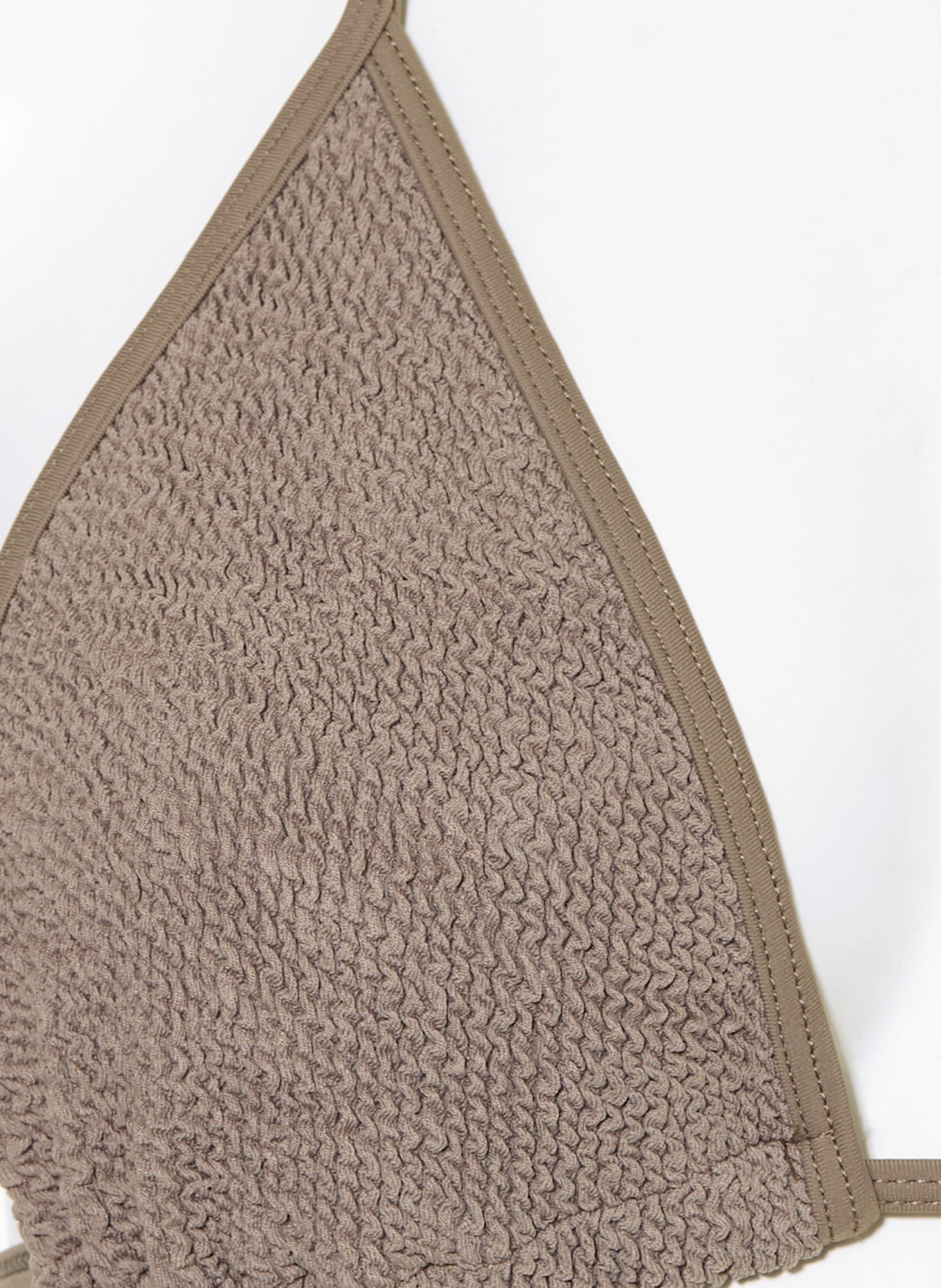 sorbet island ARIA triangle bikini: LIGHT GRAY