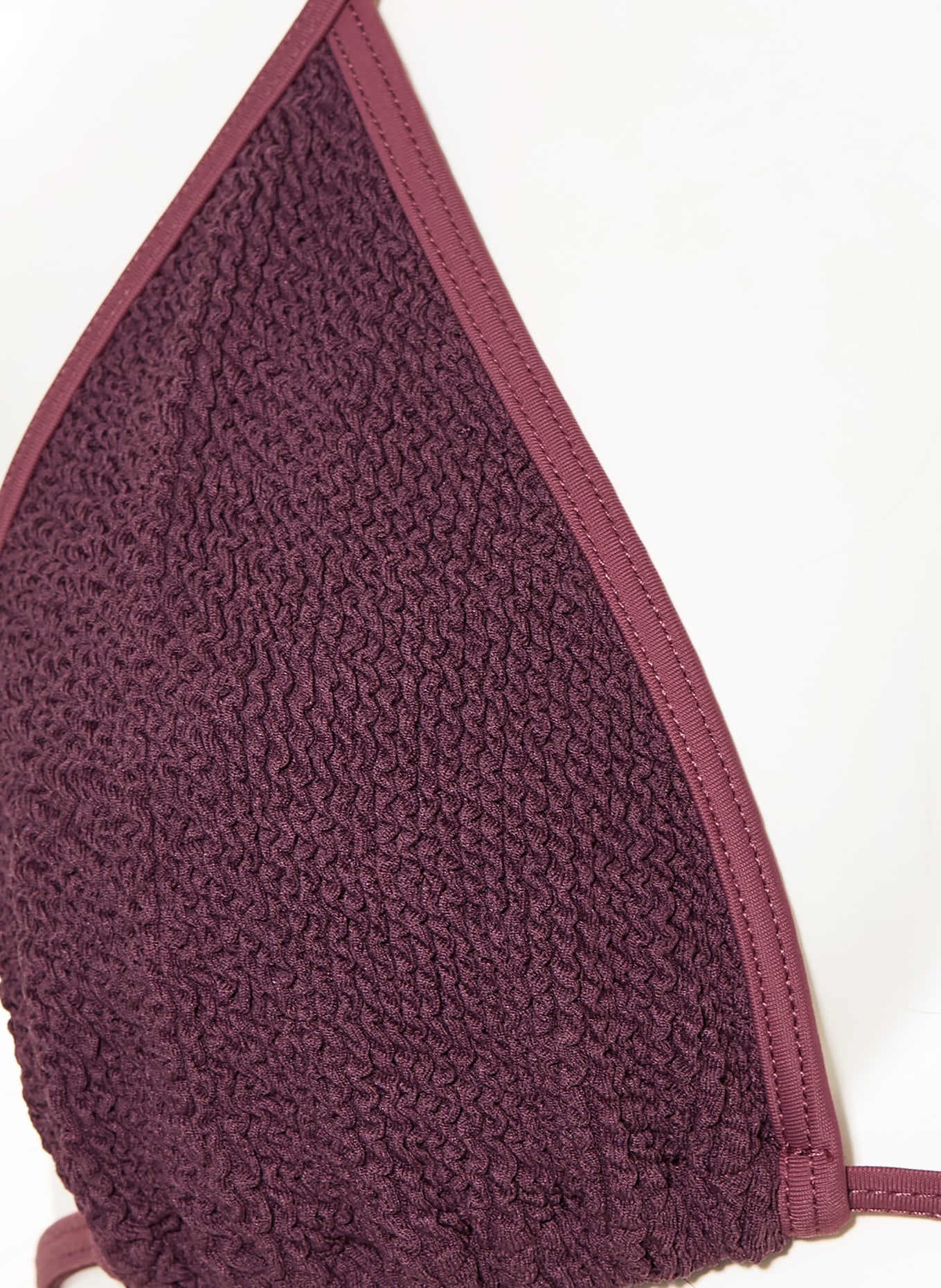 sorbet island ARIA triangle bikini: DARK RED