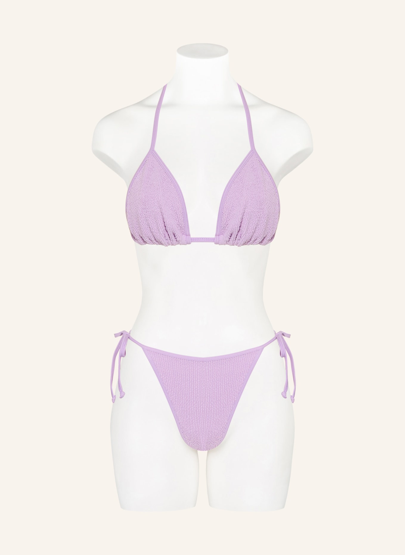 sorbet island ARIA triangle bikini: LIGHT PURPLE