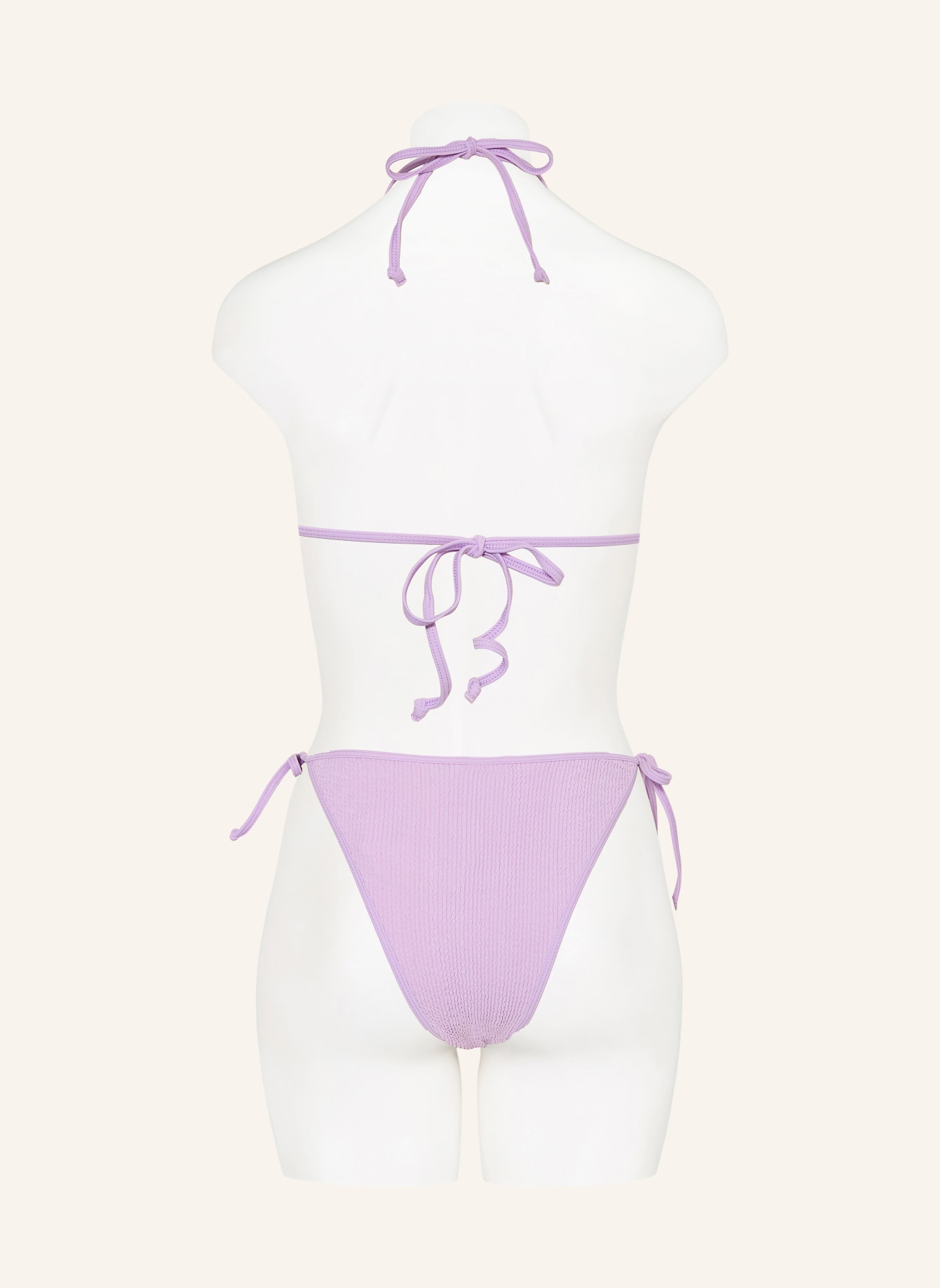 sorbet island ARIA triangle bikini: LIGHT PURPLE