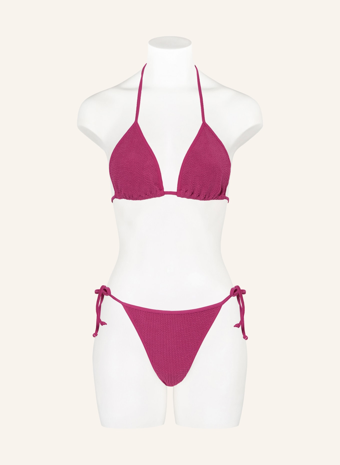 sorbet island ARIA triangle bikini: FUCHSIA