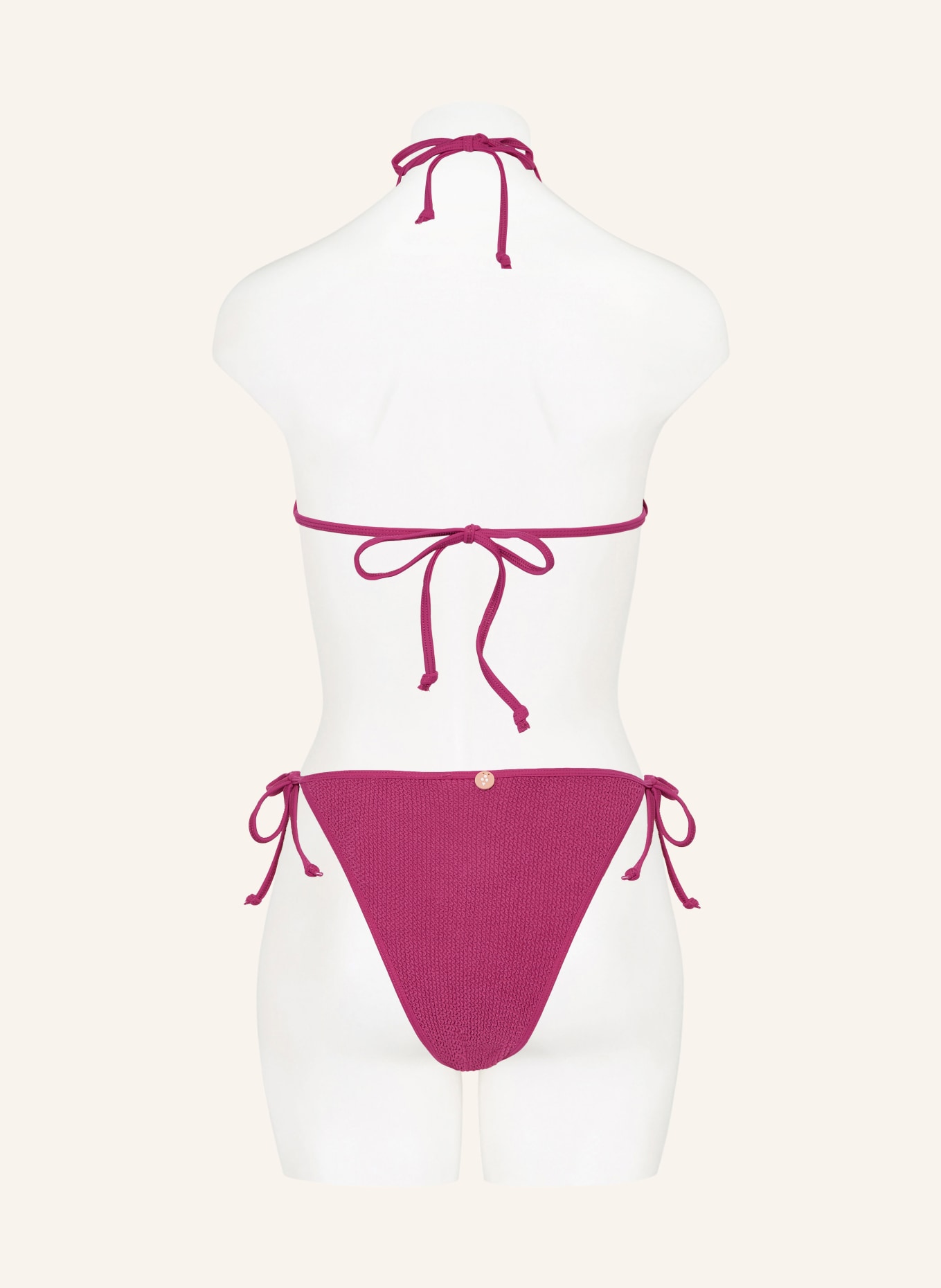 sorbet island ARIA triangle bikini: FUCHSIA