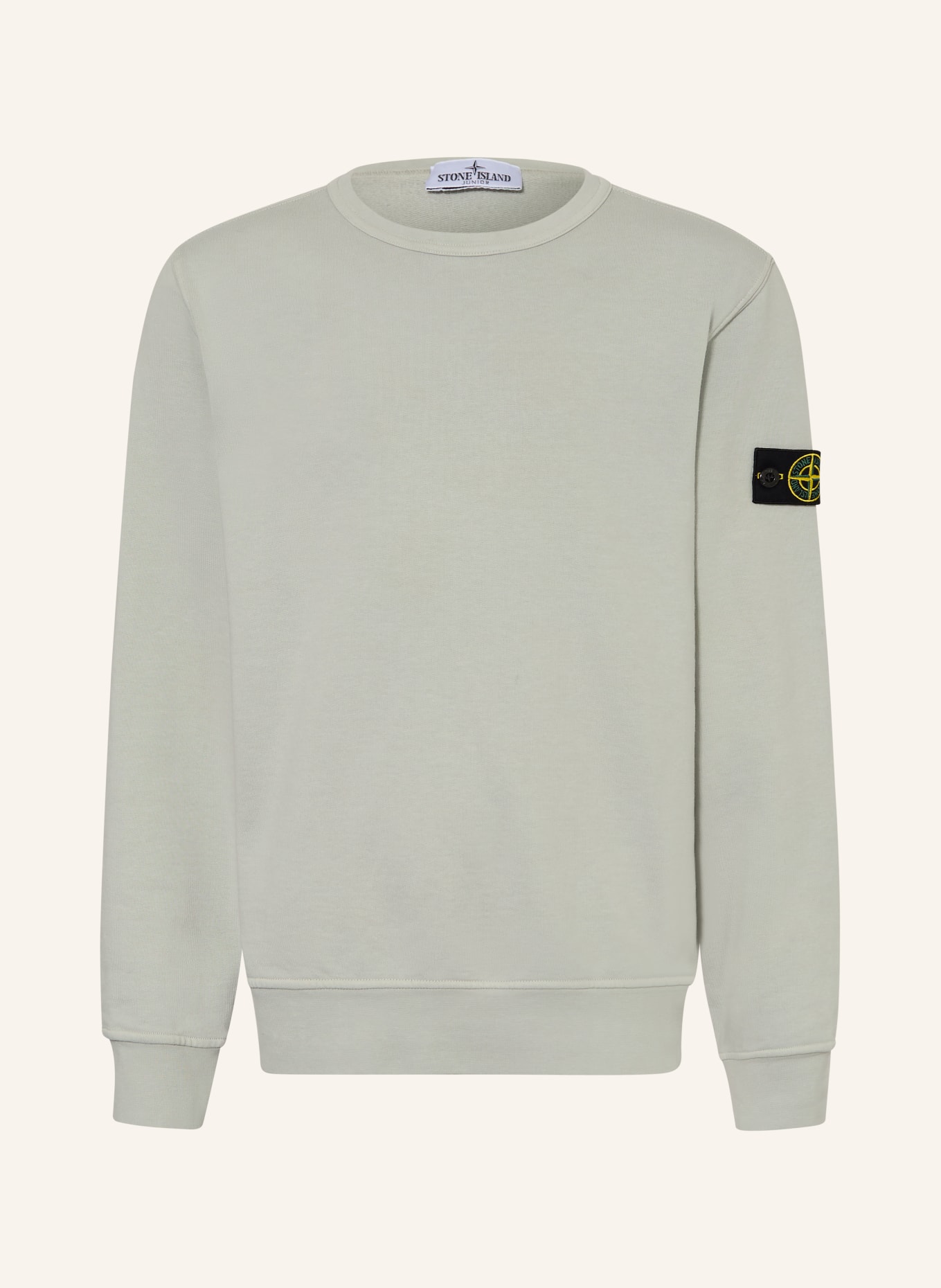 STONE ISLAND JUNIOR Sweatshirt: HELLGRÜN